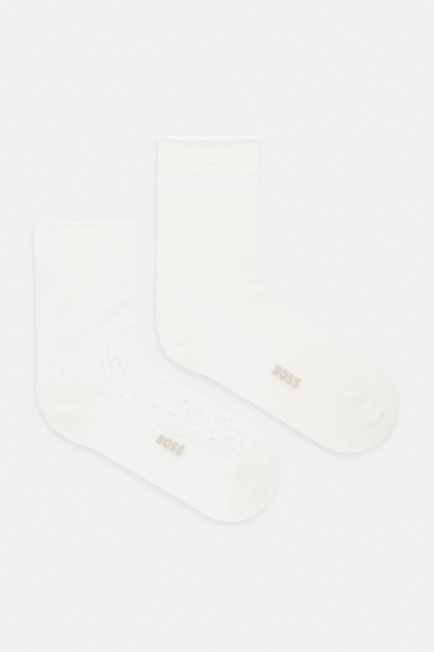 Носки женские с хлопком 2P QS DropFleur MC W, 2 шт. - фото 1