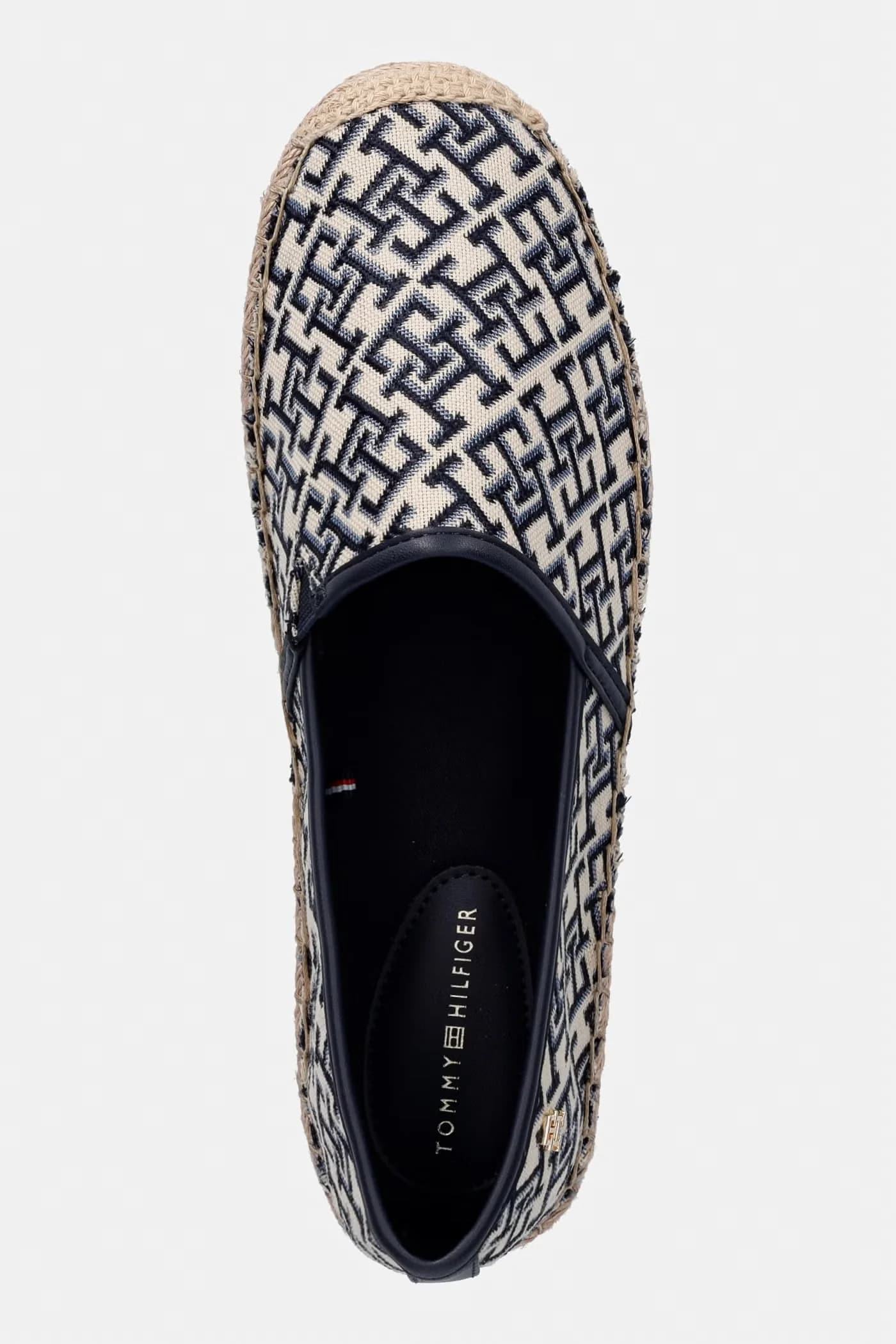 Женские эспадрильи TH MONOGRAM JACQUARD ESPADRILLE - фото 4