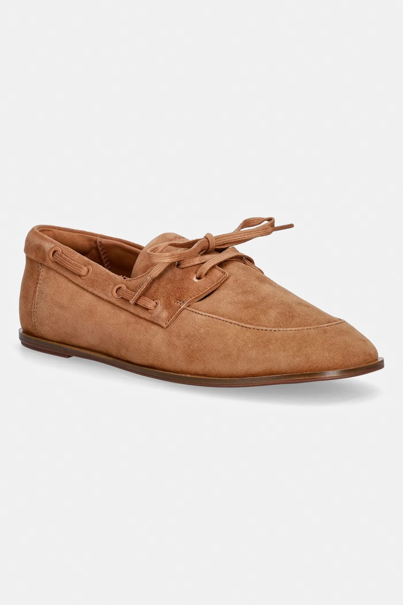 Мокасины женские замшевые ESS BOATSHOE SUEDE - фото 1