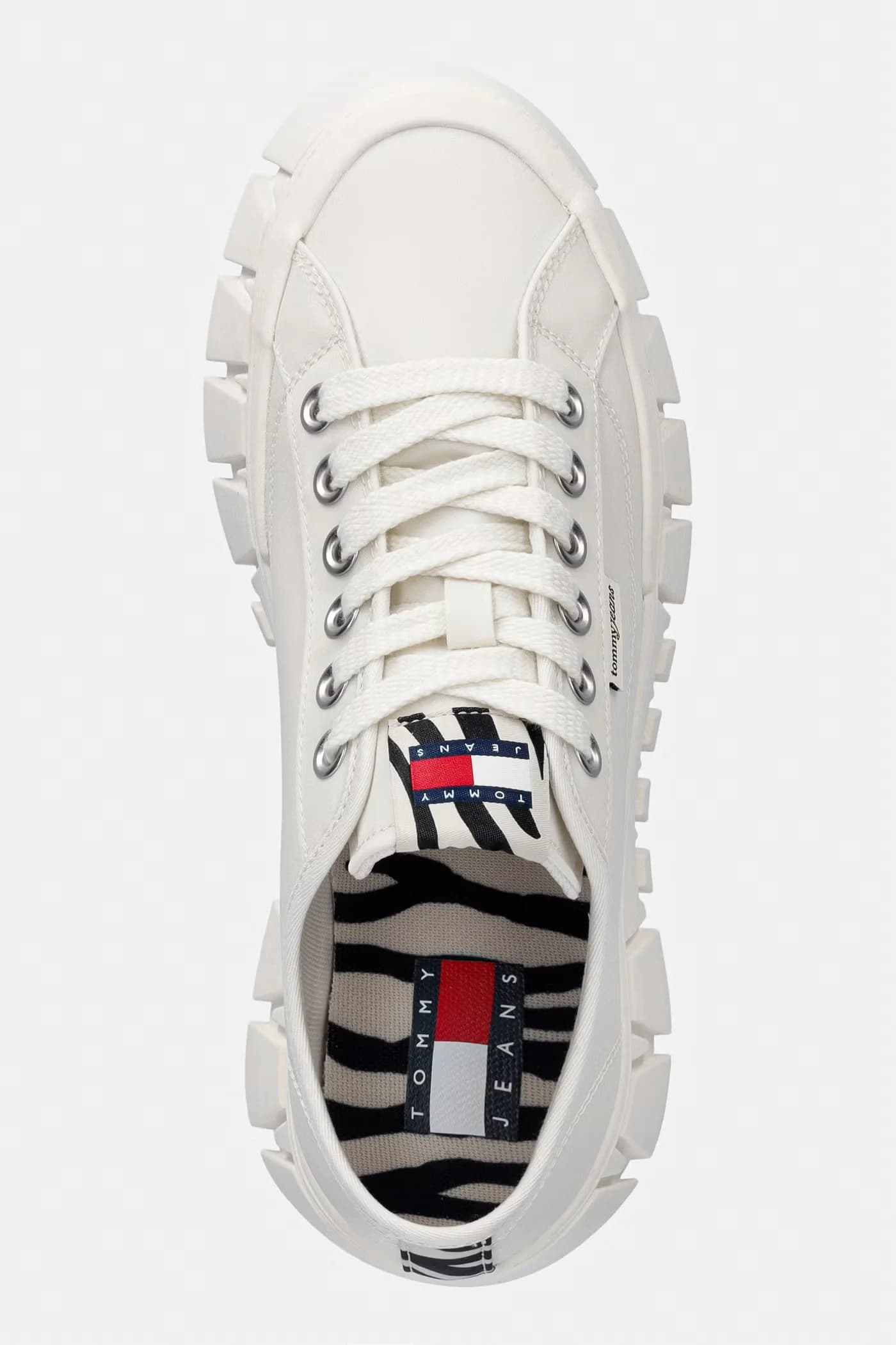 TJ PLATFORM SNEAKER ZEBRA женские кроссовки - фото 4