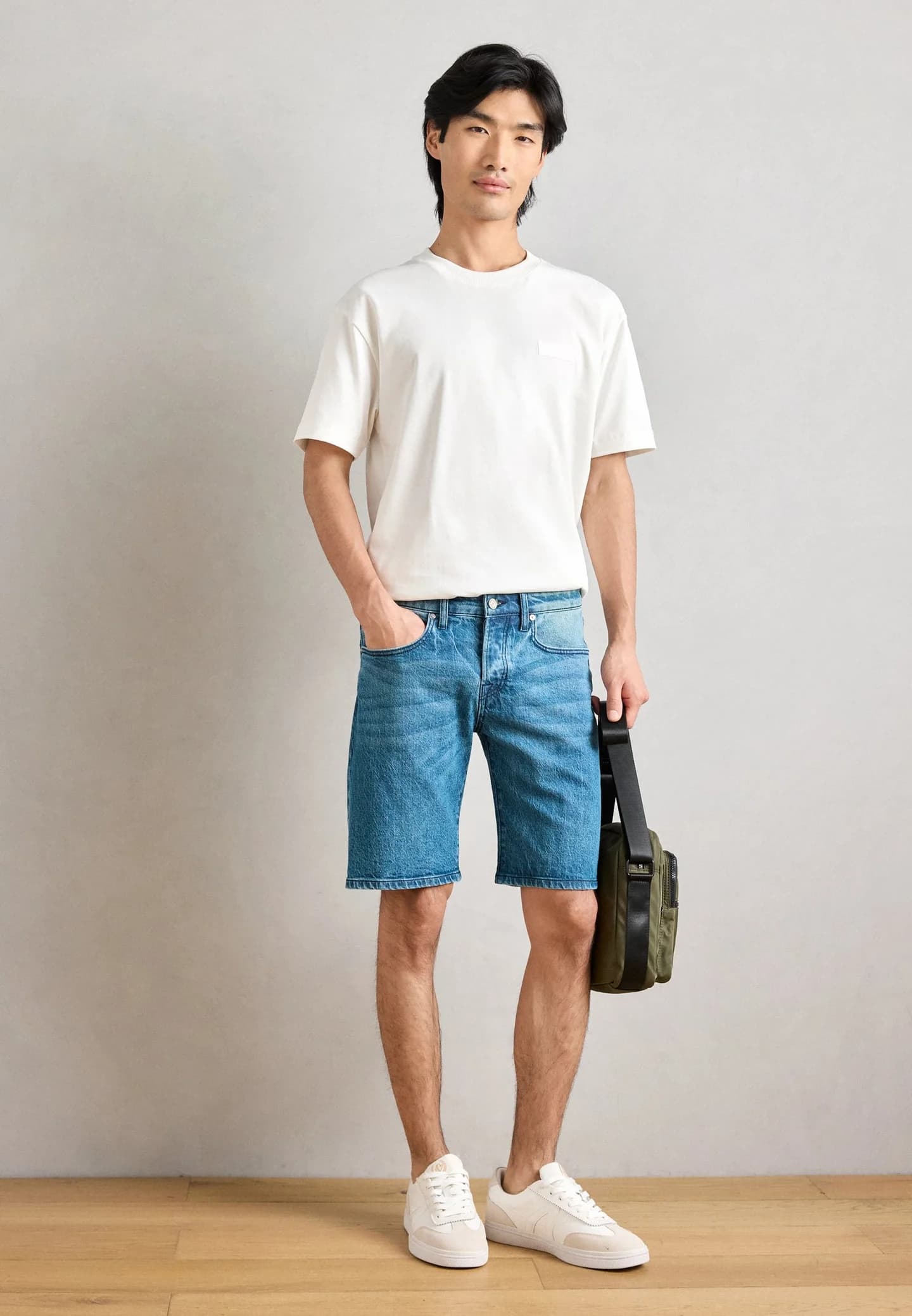RALSTON SLIM FIT - Джинсовые шорты - фото 2