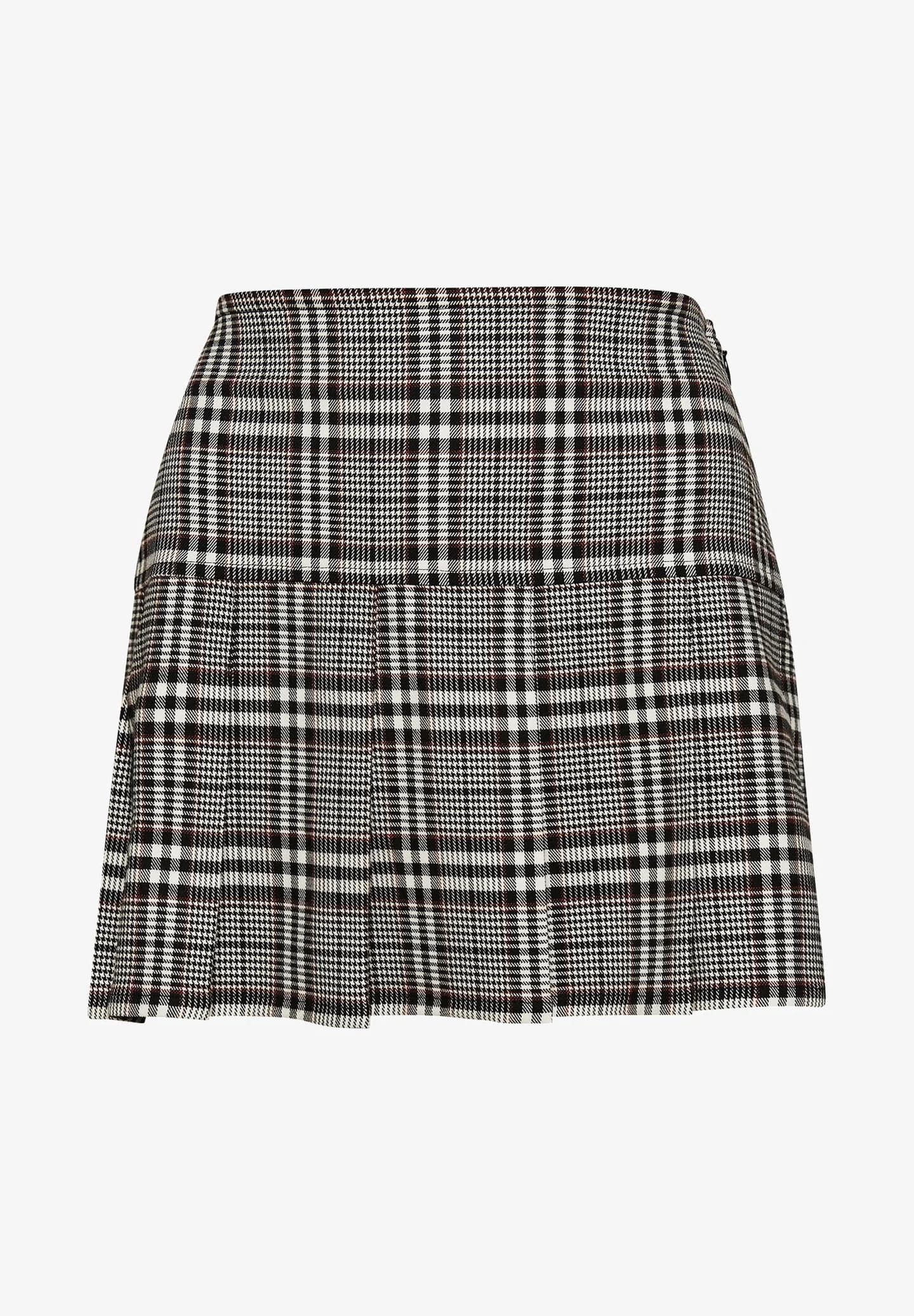 VINTAGE TWEED PLEAT - Юбка А-силуэта - фото 5