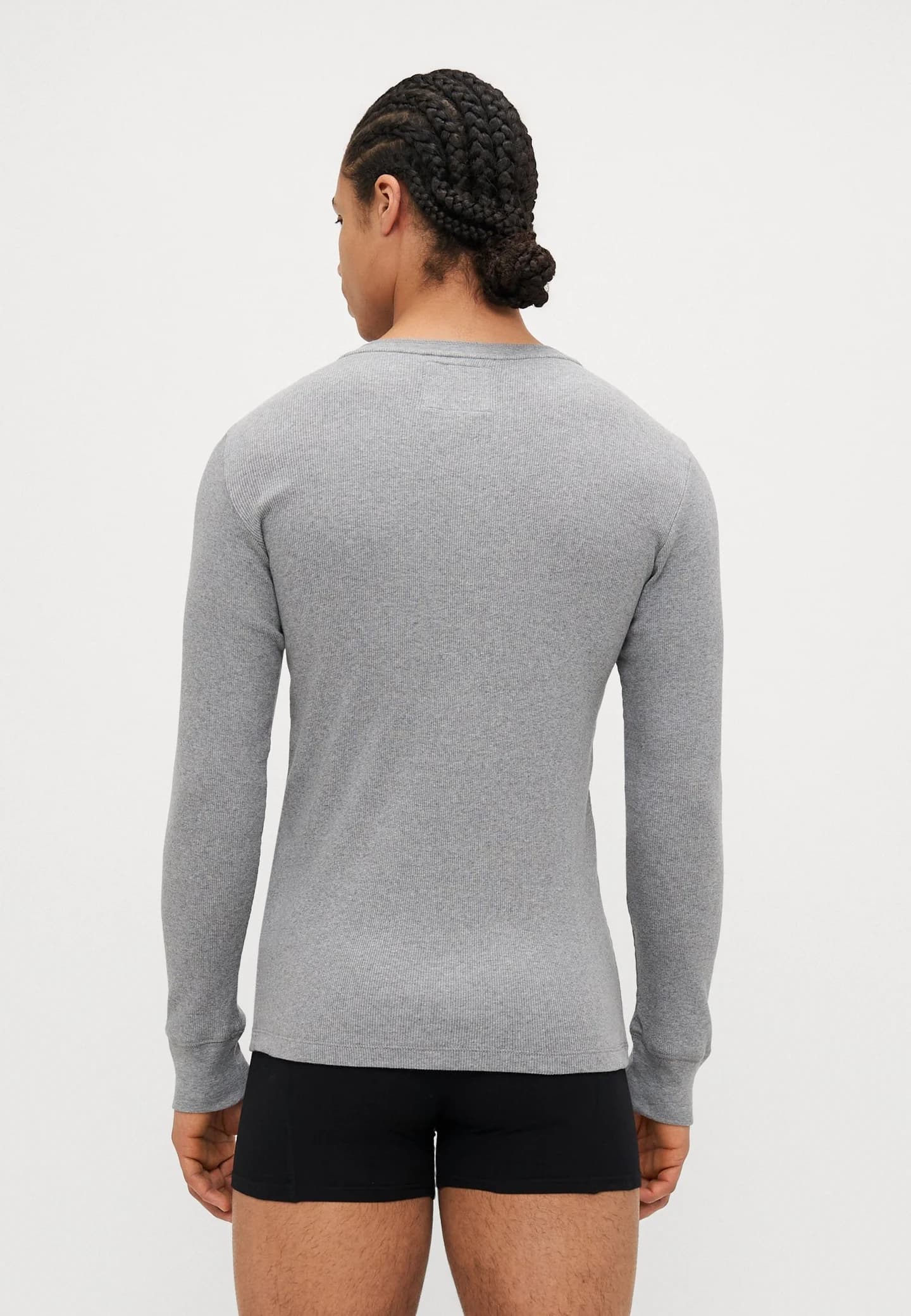 LONG SLEEVE HENLEY - Рубашка для сна - фото 3