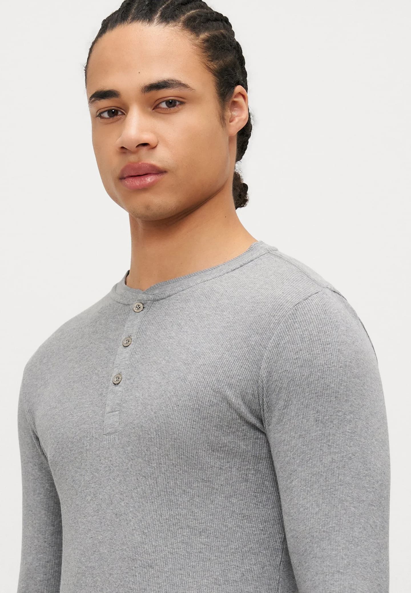 LONG SLEEVE HENLEY - Рубашка для сна - фото 4