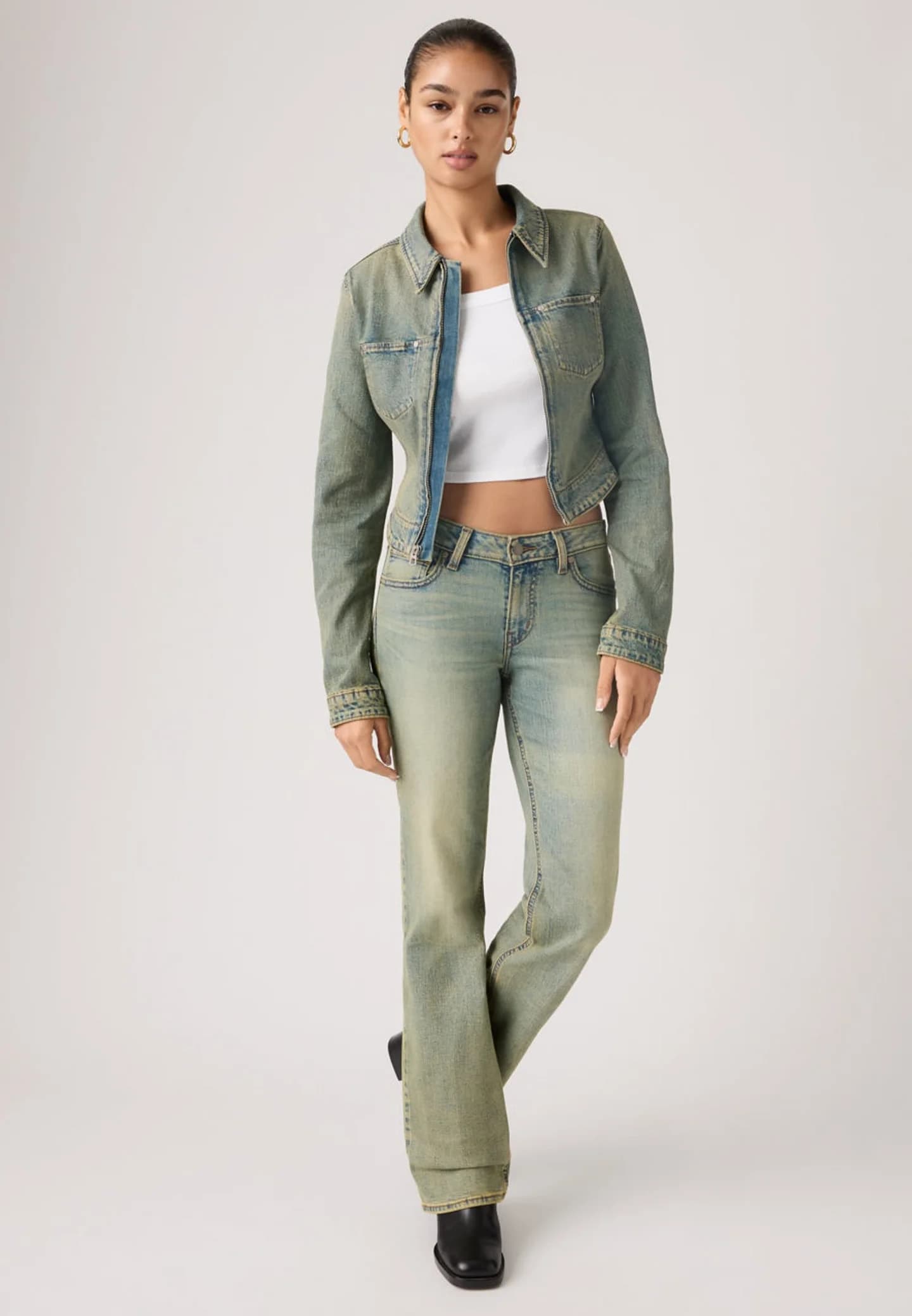 Джинсы Bootcut - фото 2