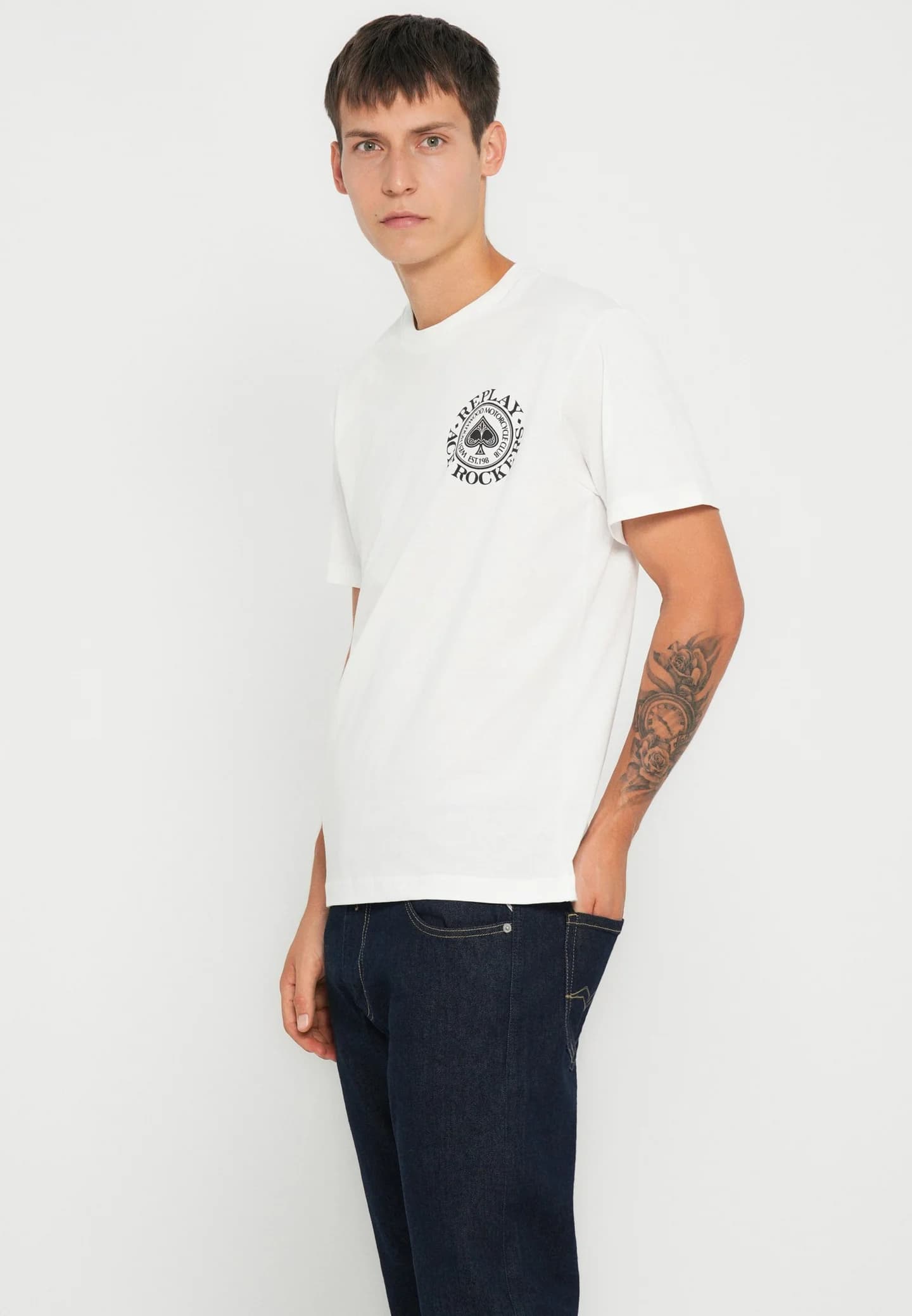 CREWNECK T-SHIRT - футболка с принтом - фото 4