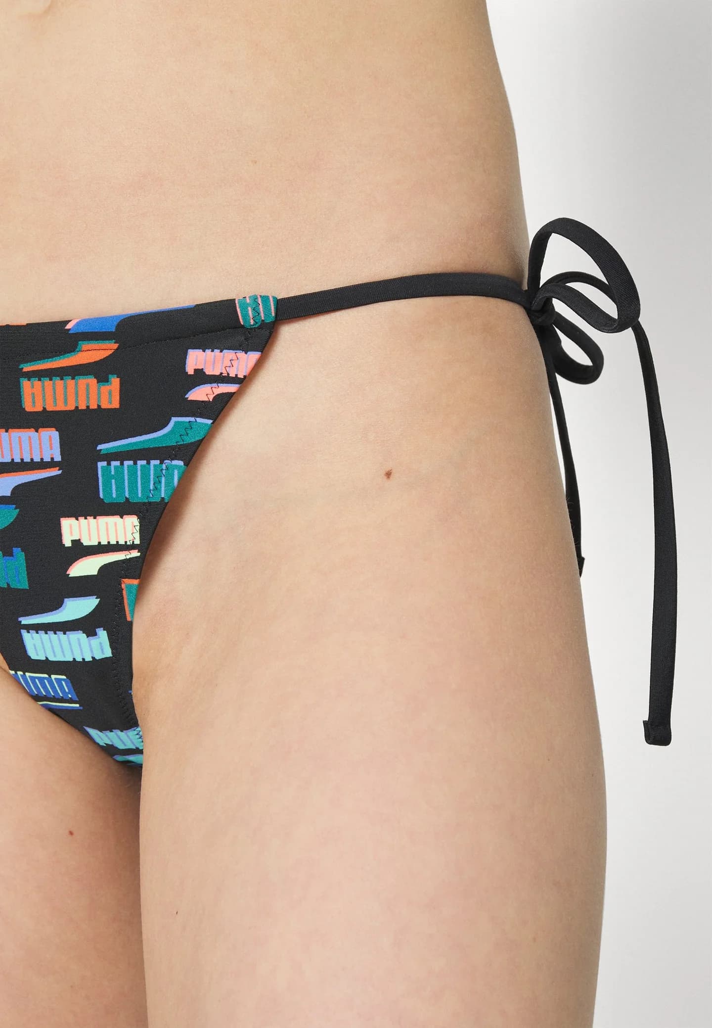 SWIM WOMEN SIDE TIE TANGA - Плавки бикини - фото 5
