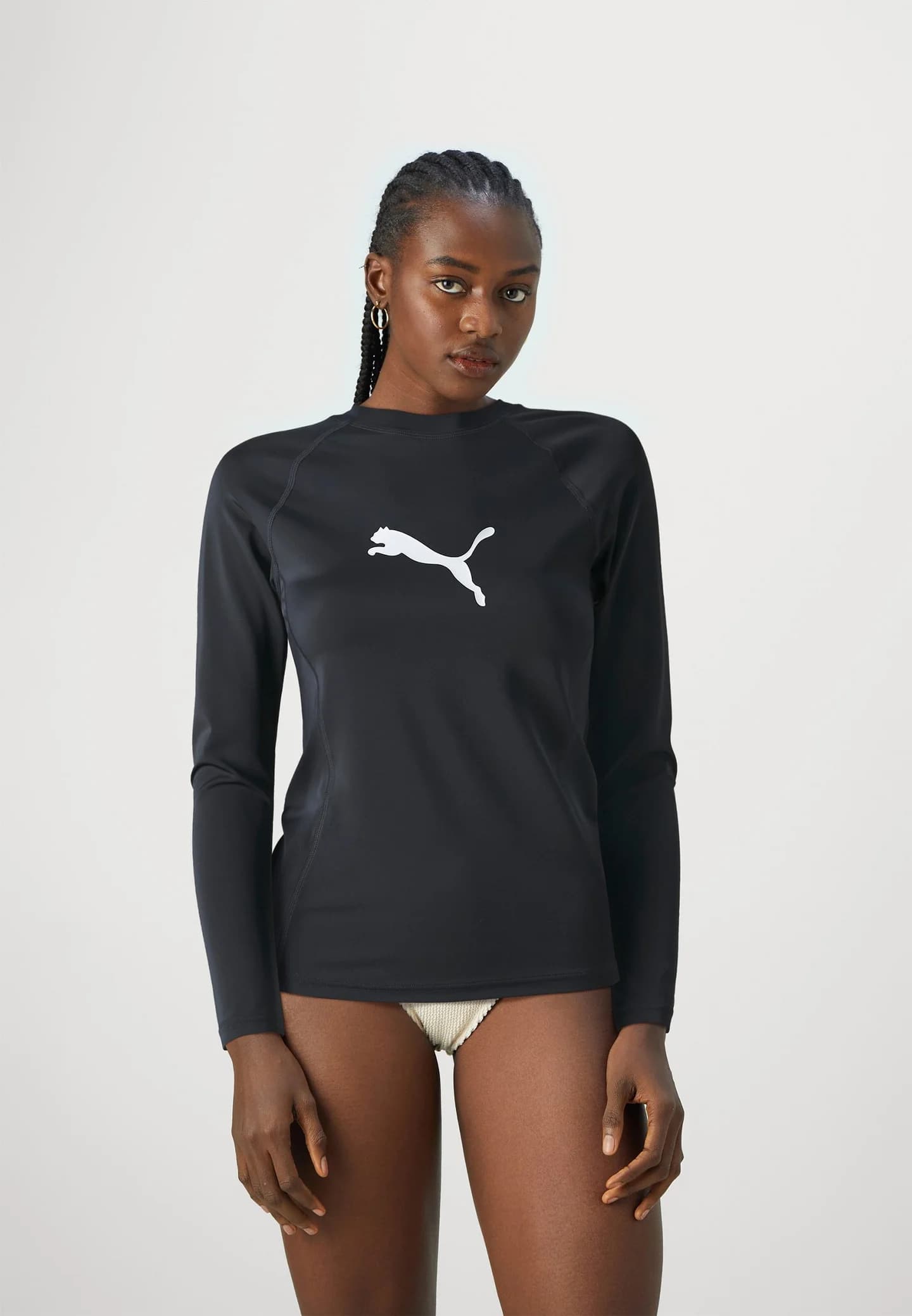 SWIM WOMEN LONG SLEEVE RASH GUARD - Верх бикини - фото 1