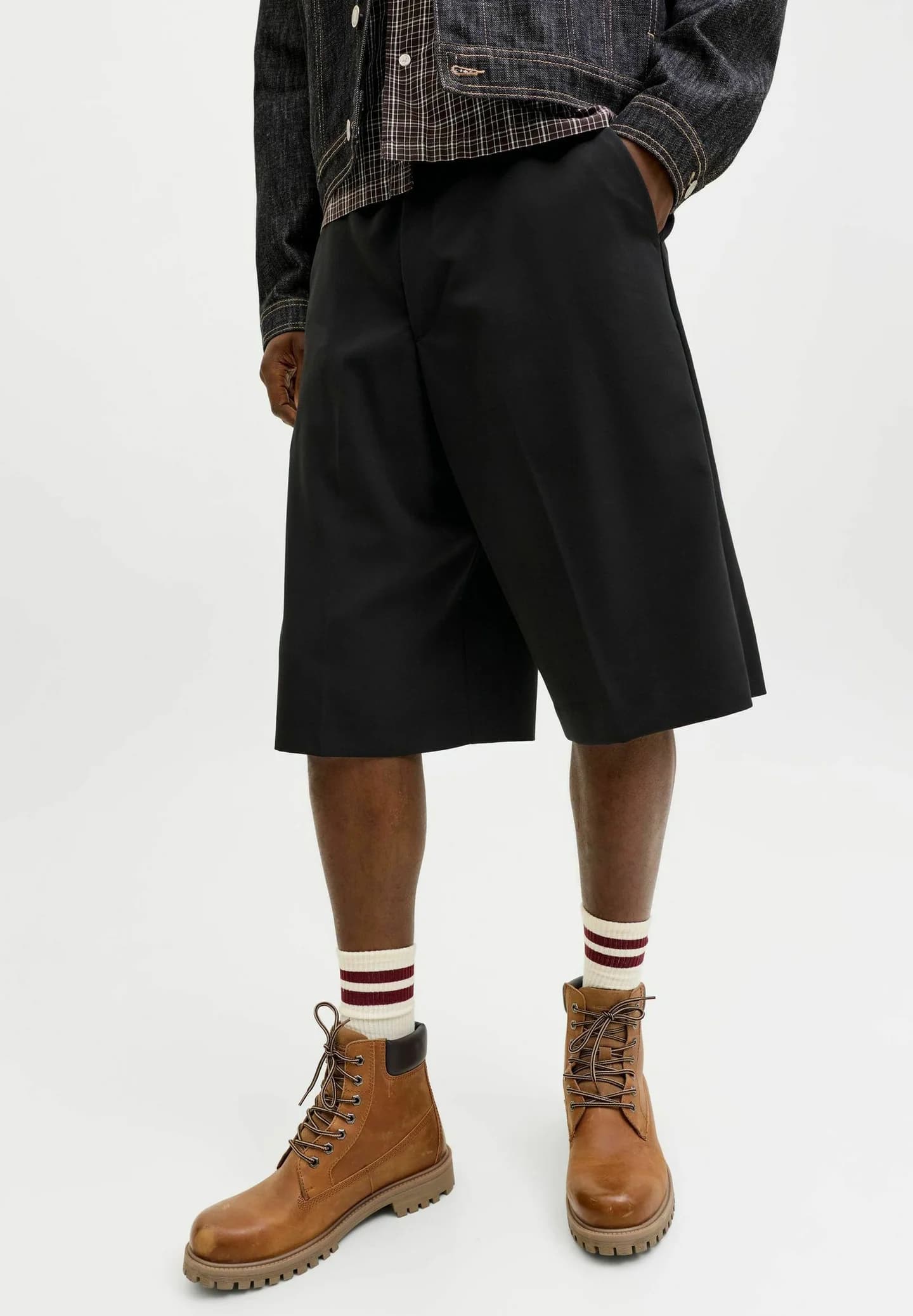 BAGGY FIT - Шорты - фото 5