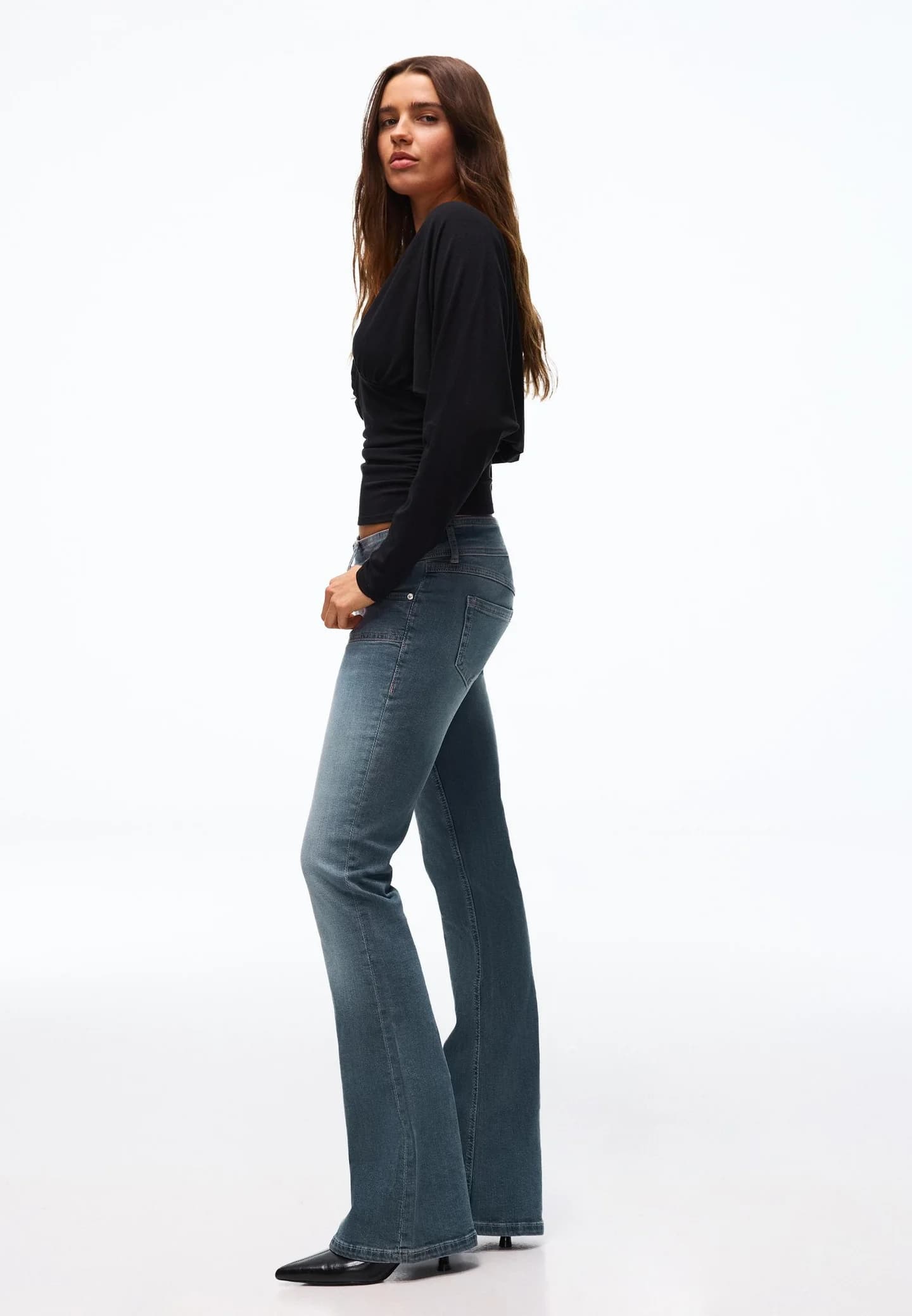 Джинсы Bootcut - фото 4