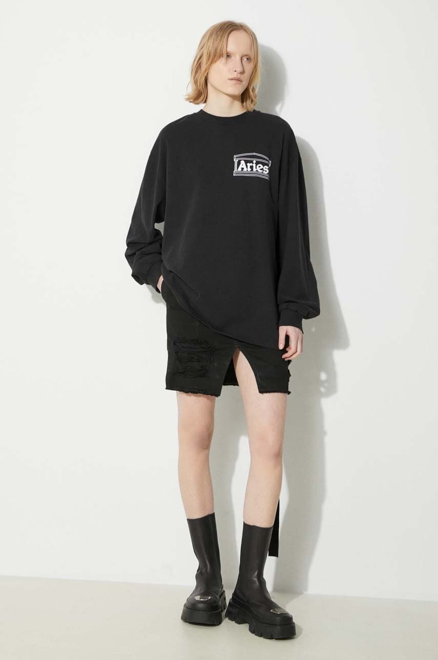 Хлопковая футболка Temple LS с длинными рукавами - фото 3