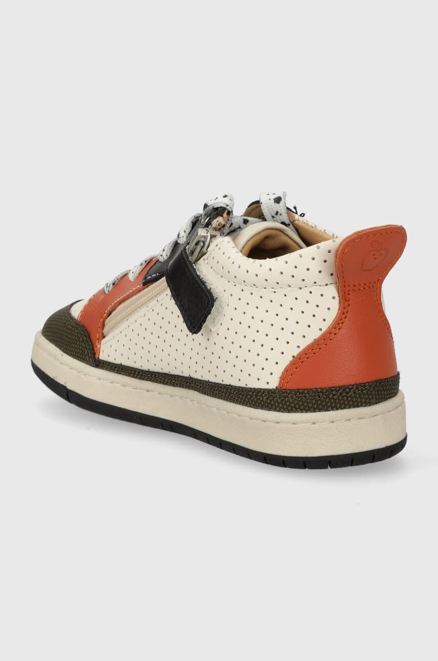 Детские кожаные кроссовки - фото 3