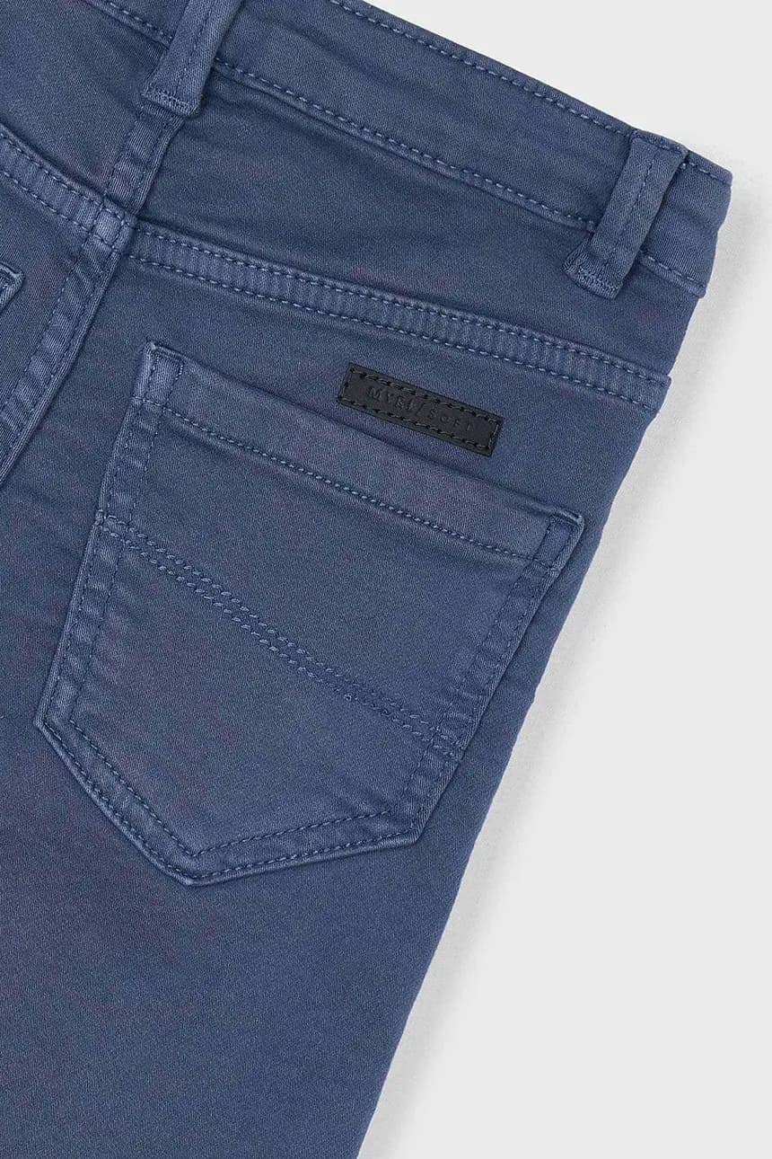 Детские мягкие брюки стандартного кроя. - фото 3