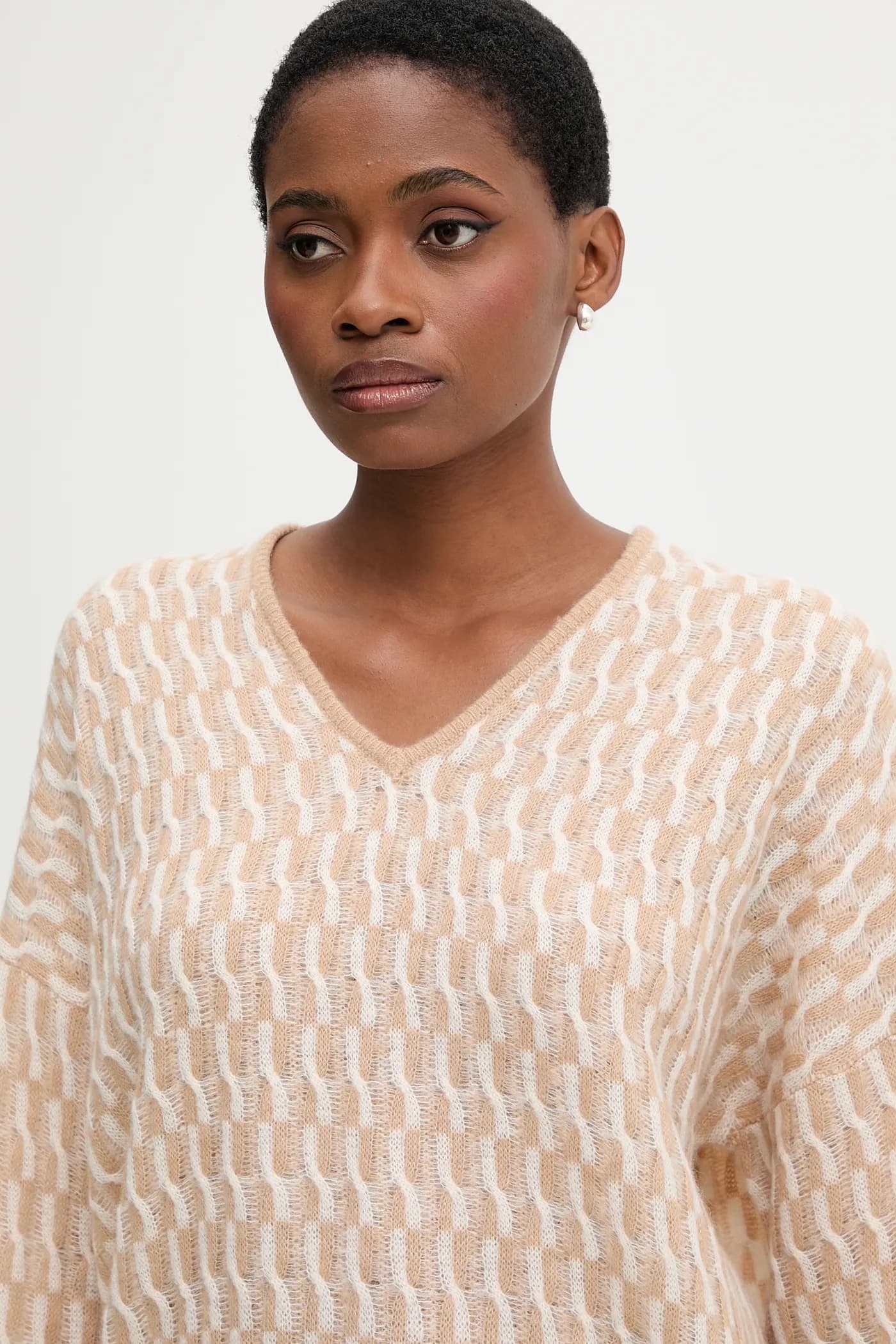 Свитер из смесовой шерсти - фото 4