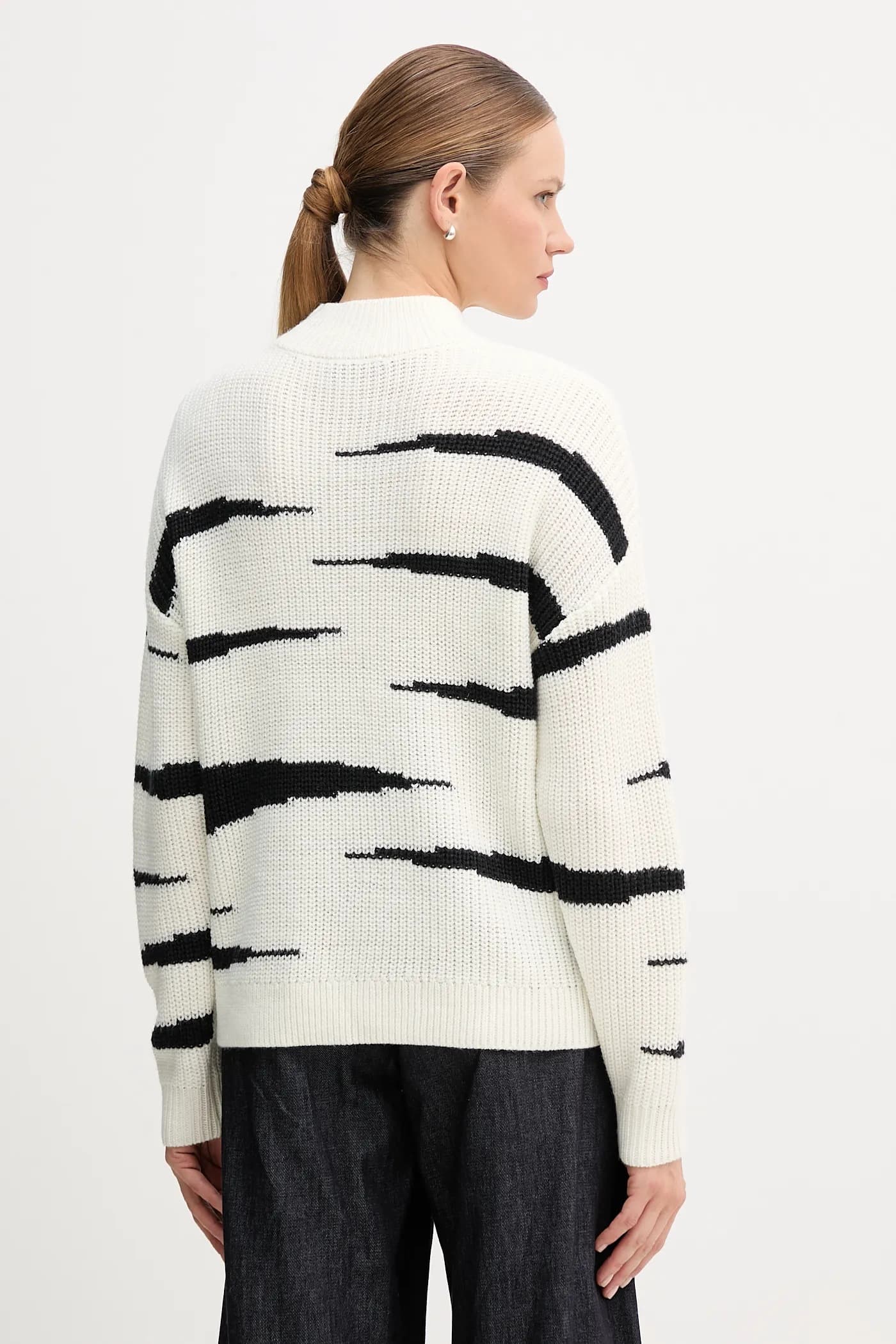 Свитер из смесовой шерсти - фото 3