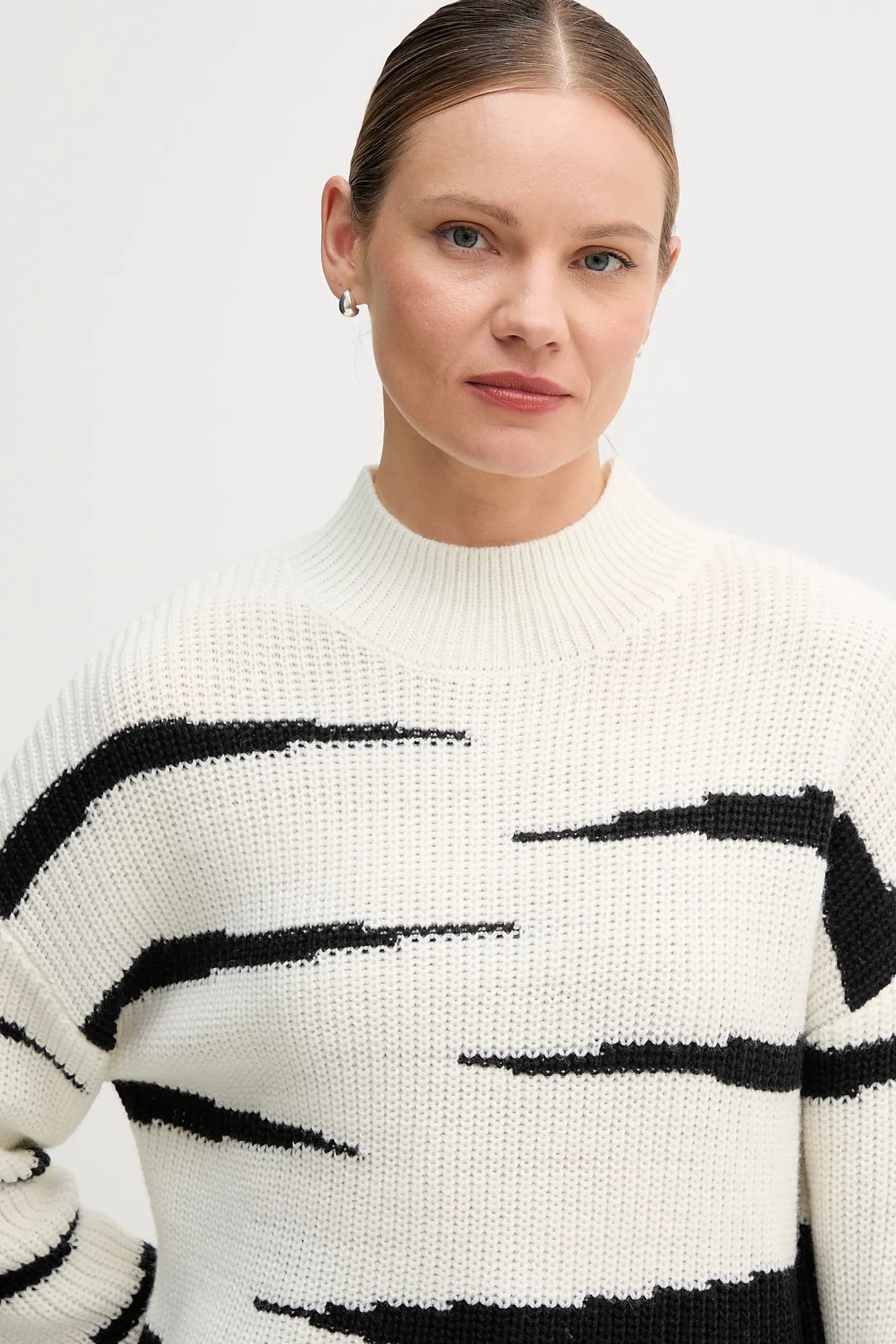 Свитер из смесовой шерсти - фото 4