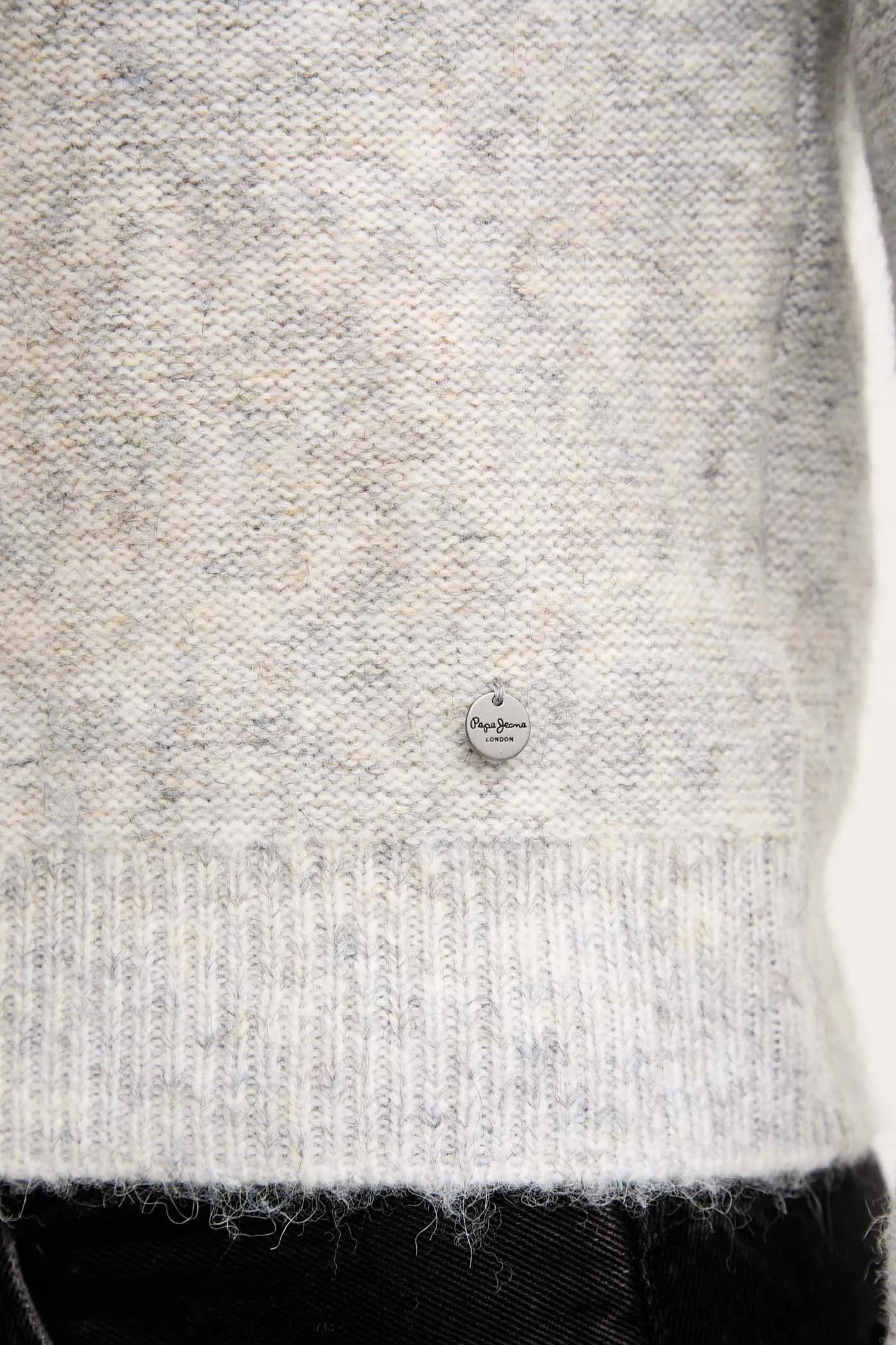 Свитер из смесовой шерсти - фото 5