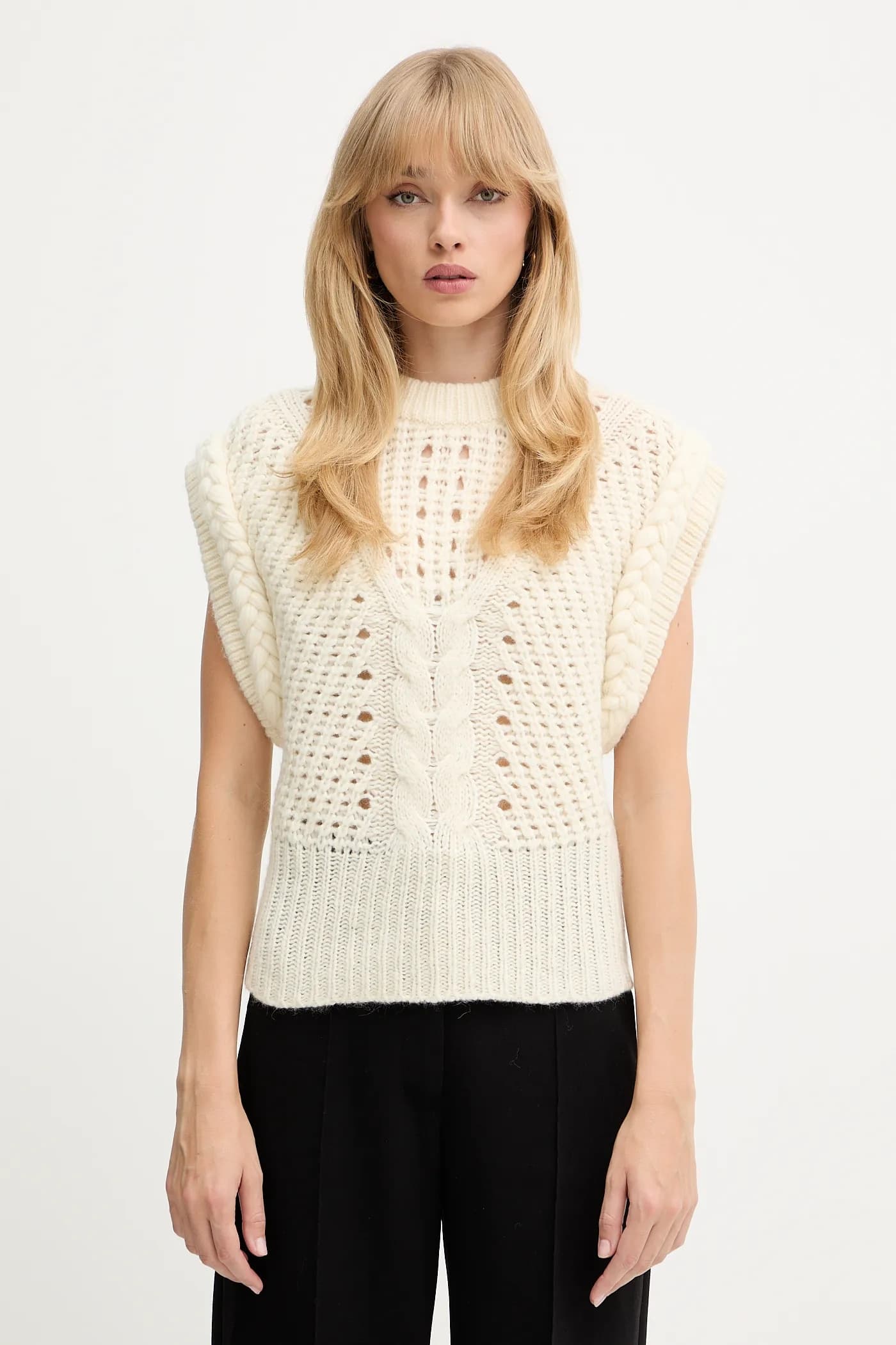 C_Fastina шерстяной жилет