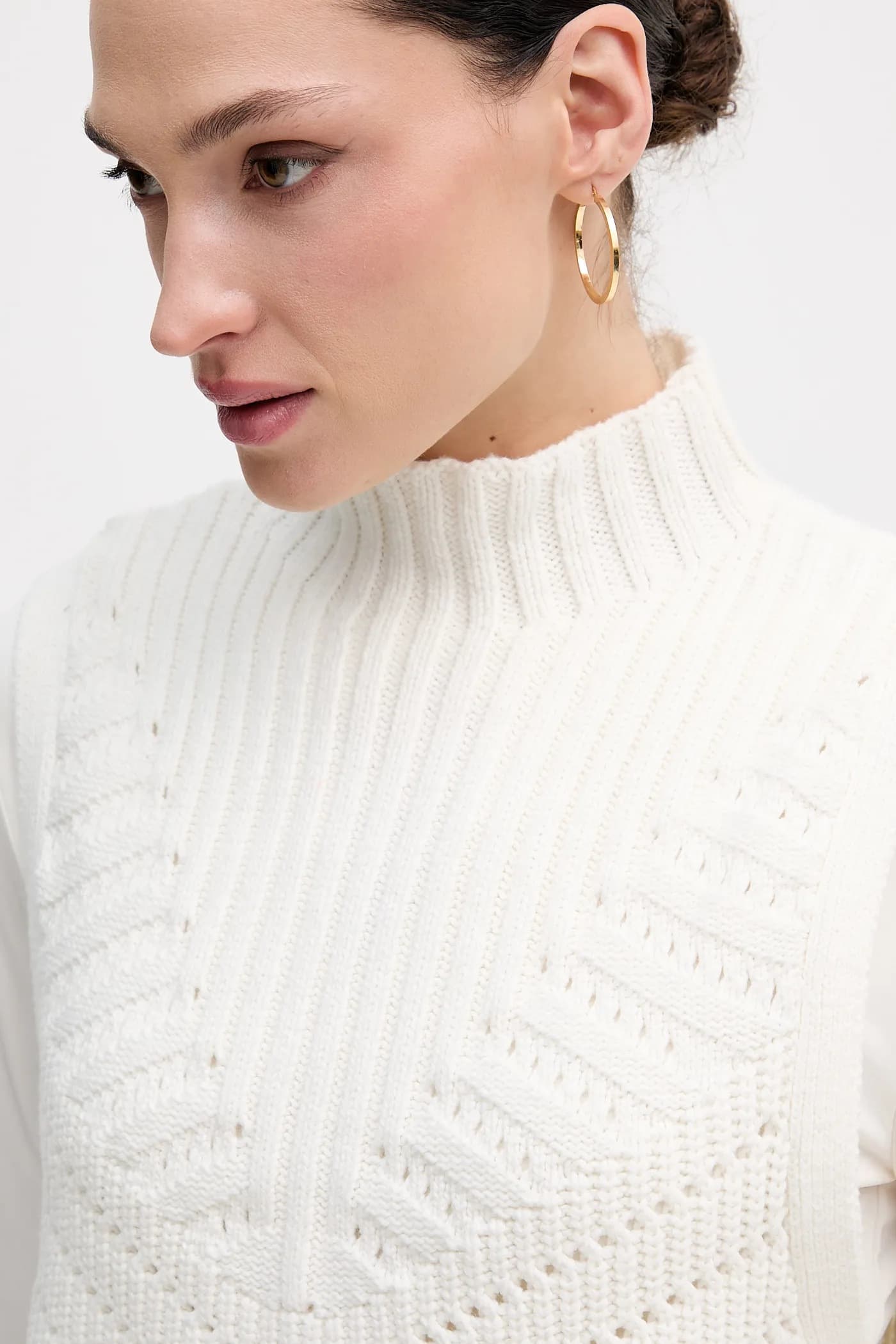 Жилет из смесовой шерсти - фото 4