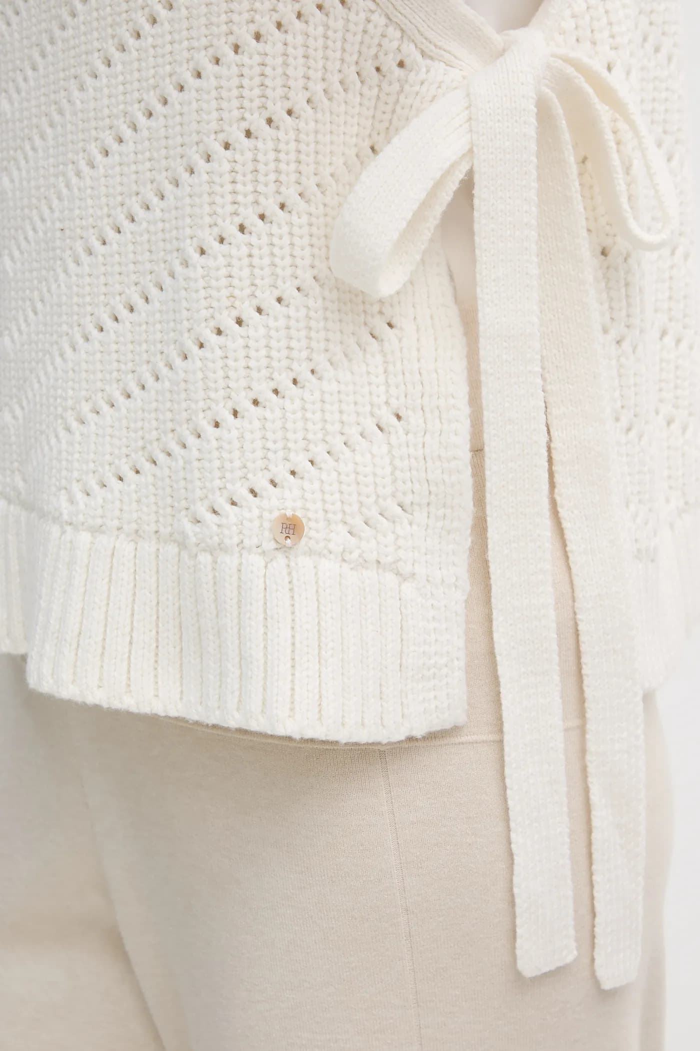 Жилет из смесовой шерсти - фото 5