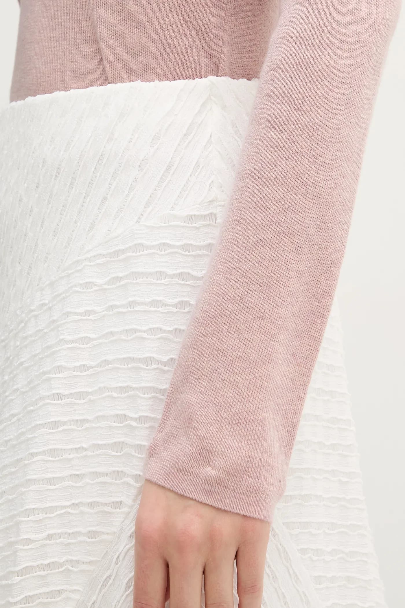 Свитер из смесовой шерсти - фото 5