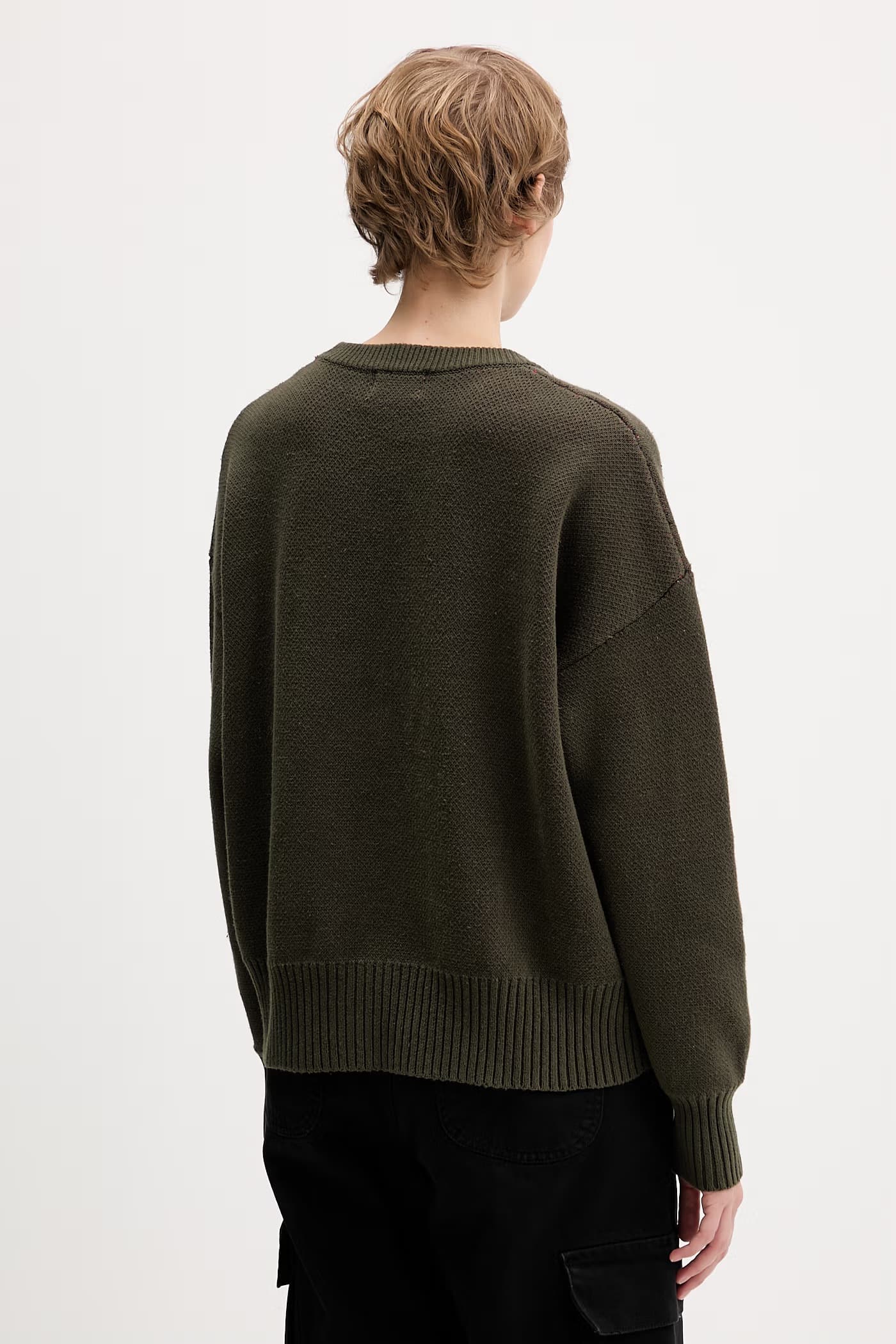 Хлопковый свитер - фото 5