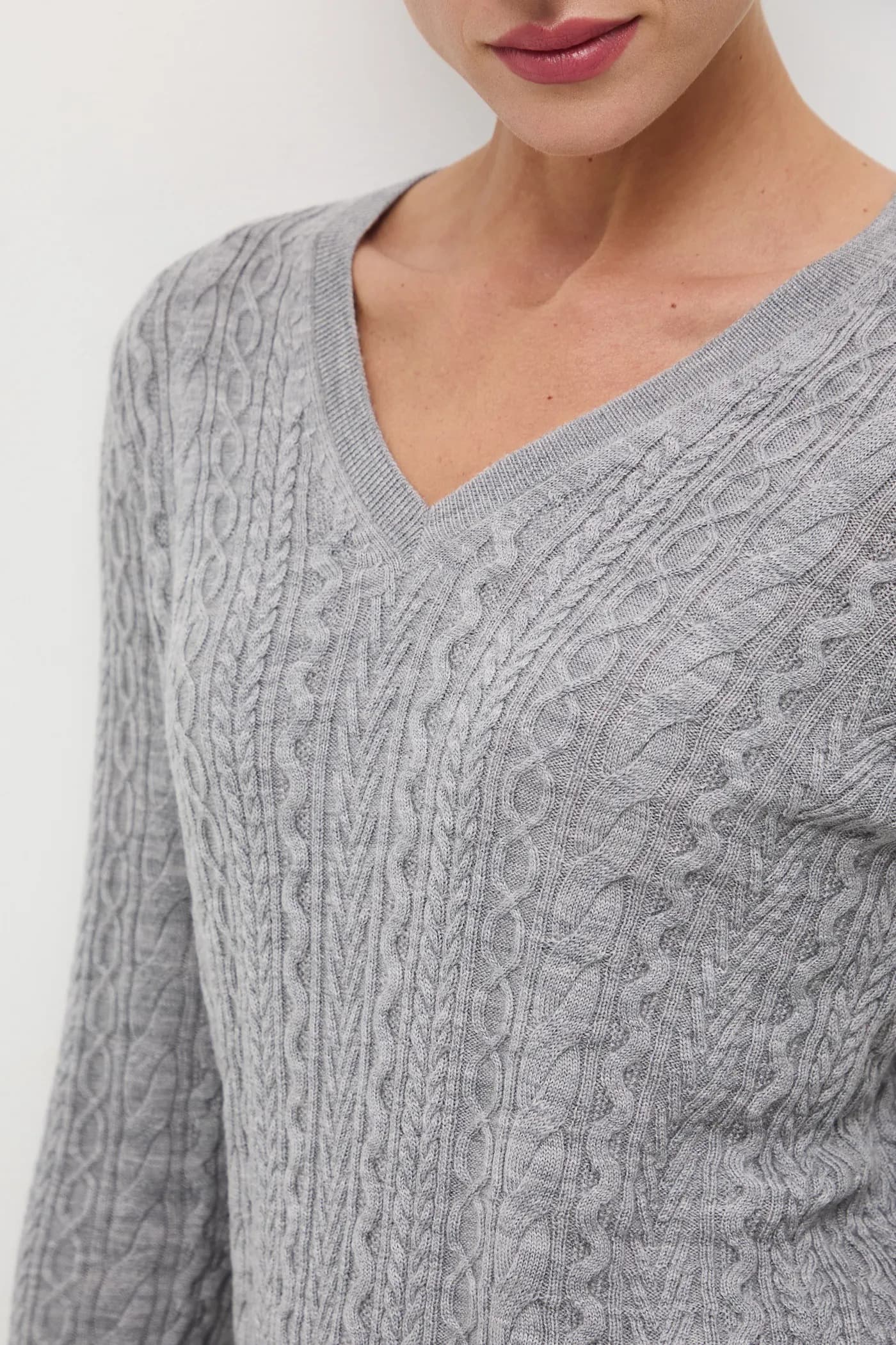 Свитер из мериносовой шерсти - фото 5