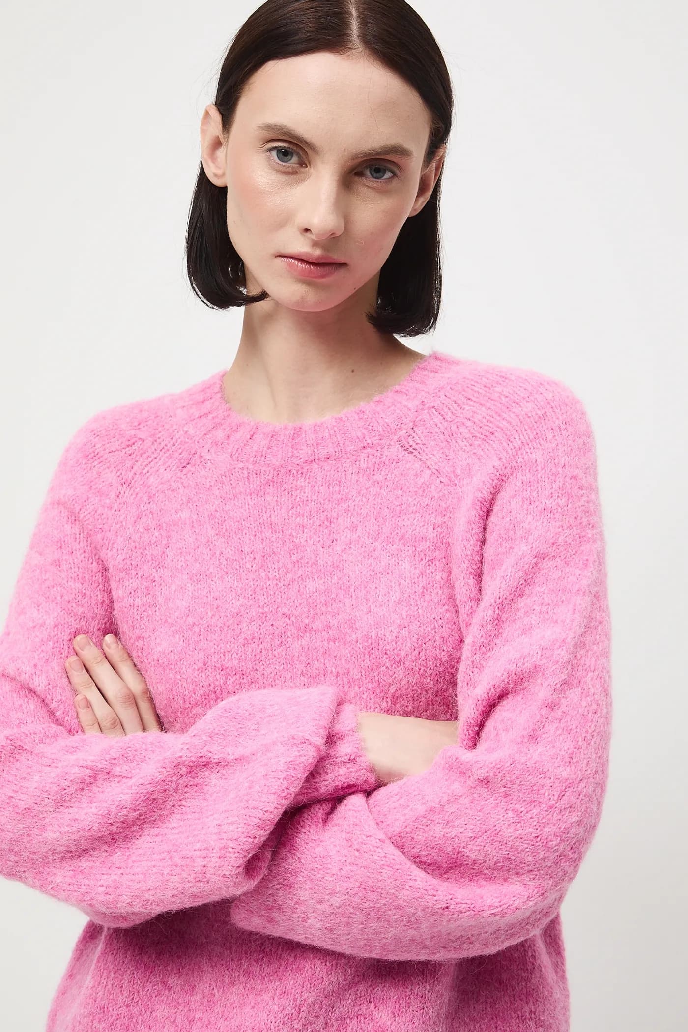 Свитер из шерсти альпаки - фото 5