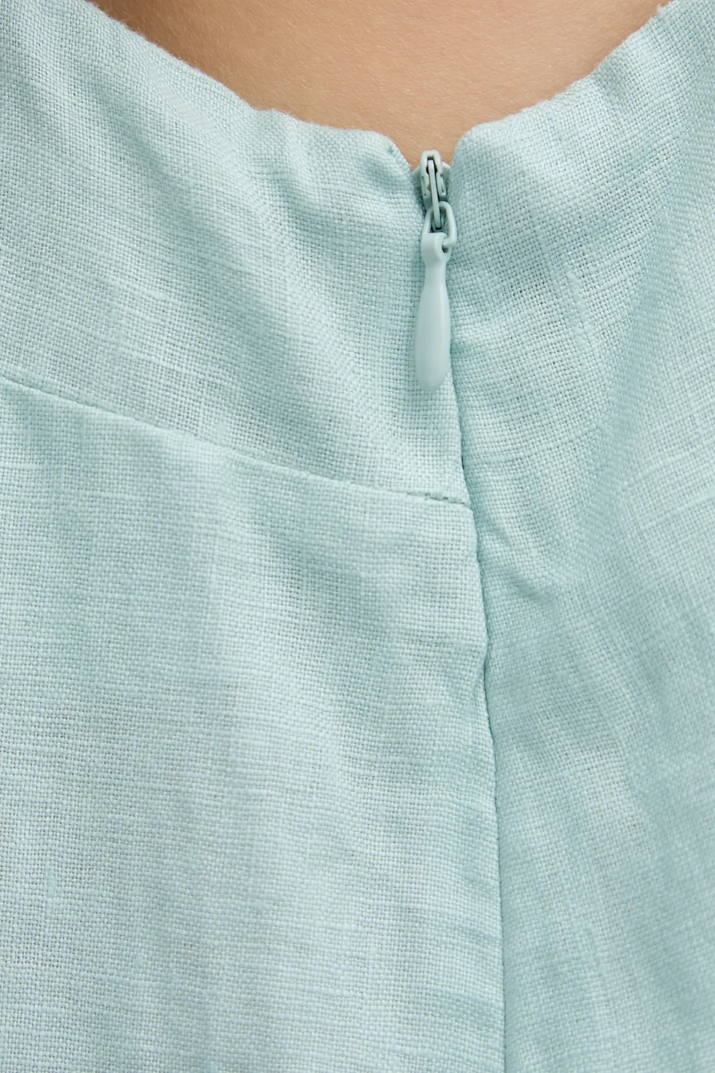 Льняное платье - фото 5