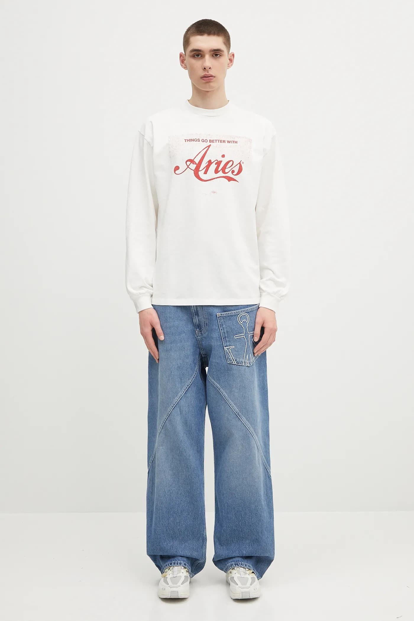 Хлопковая футболка Faded Cola LS с длинными рукавами - фото 5