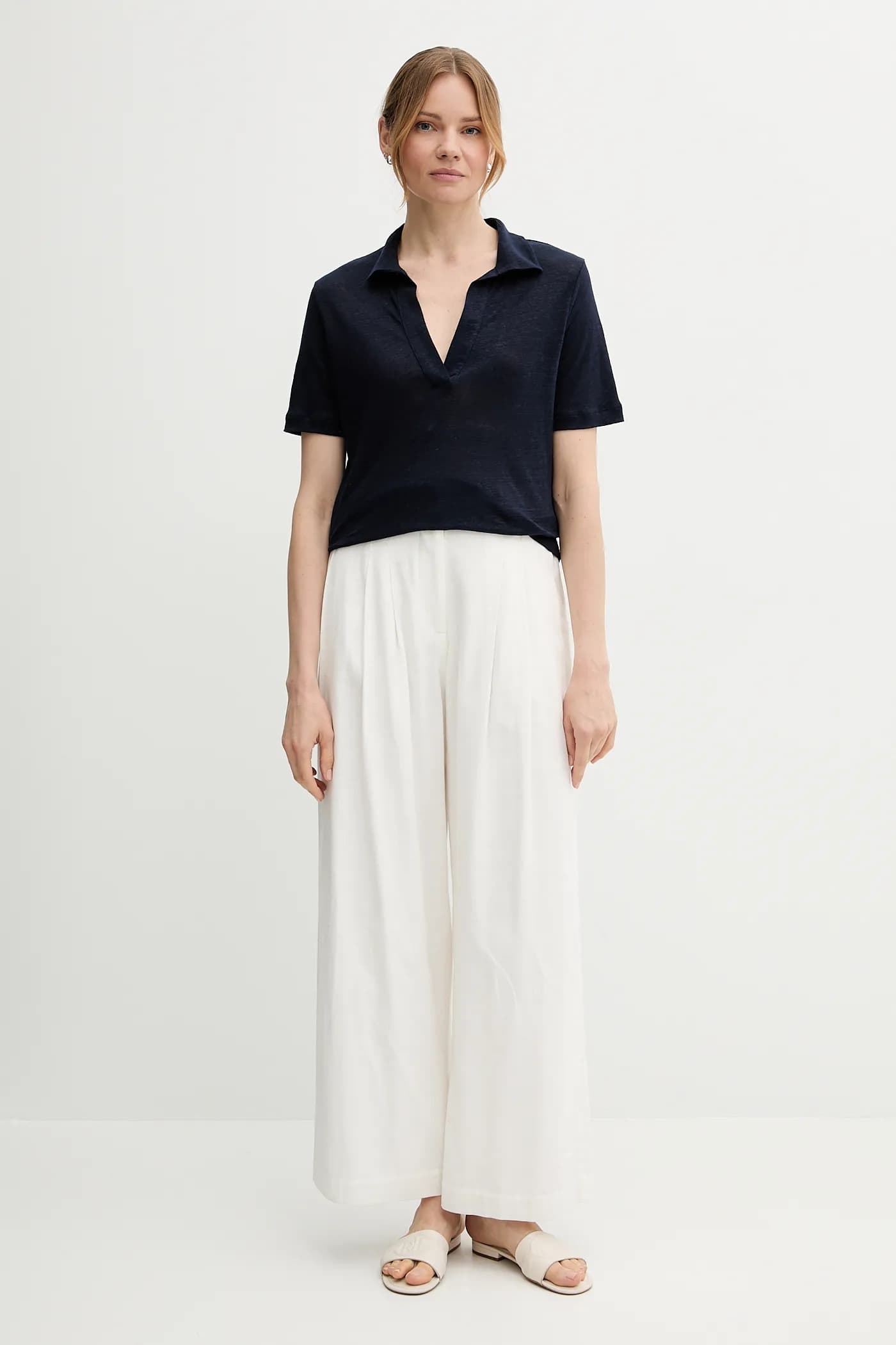 Льняное поло - фото 2