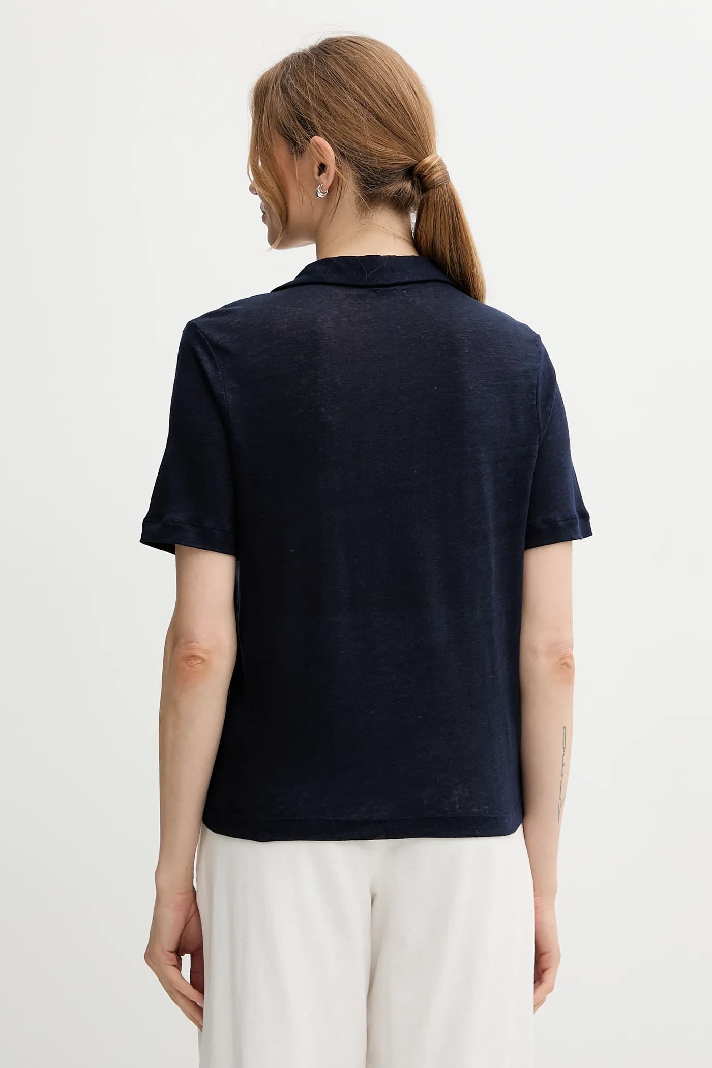 Льняное поло - фото 3