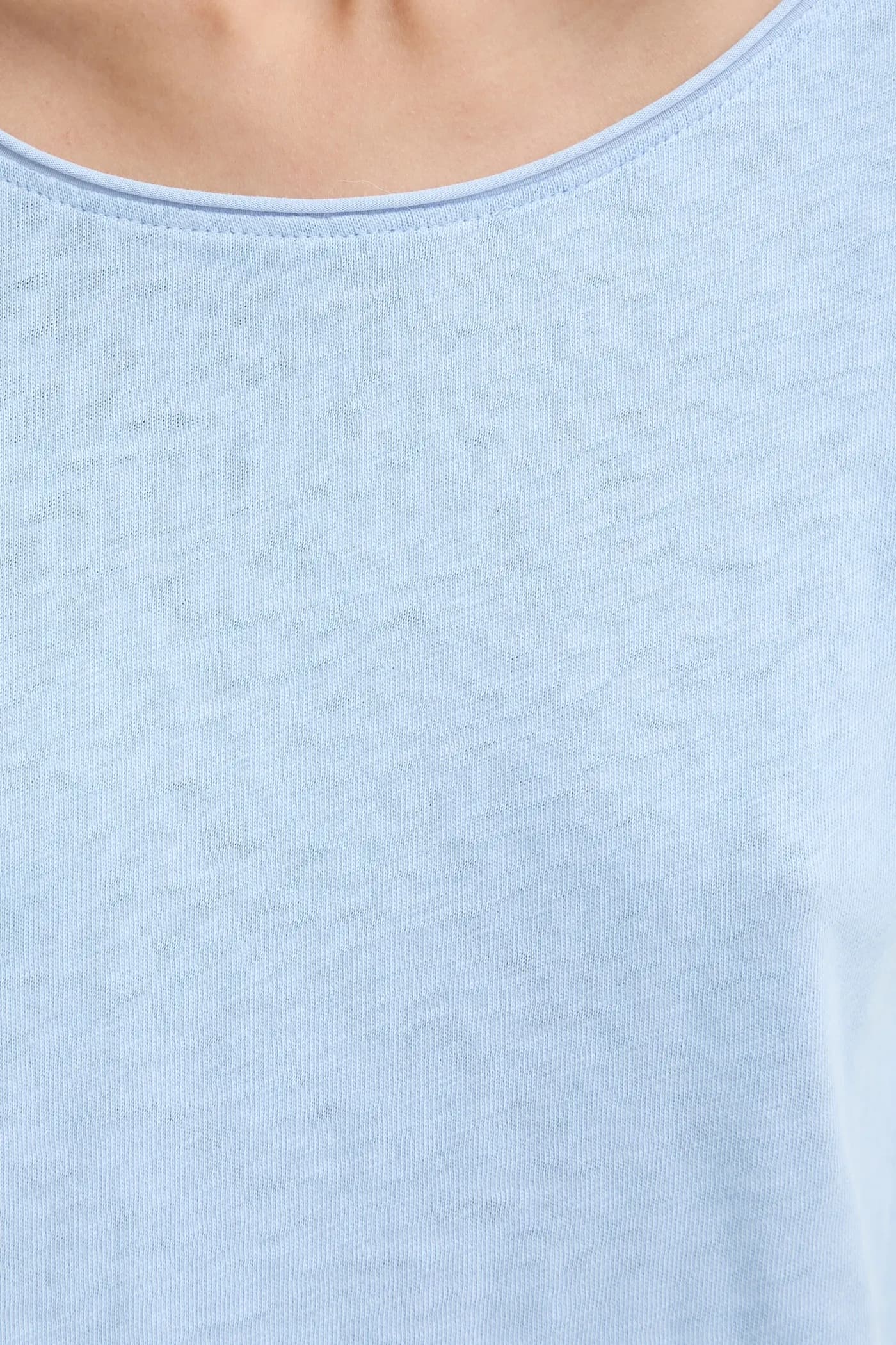 Хлопковая рубашка с длинным рукавом - фото 5