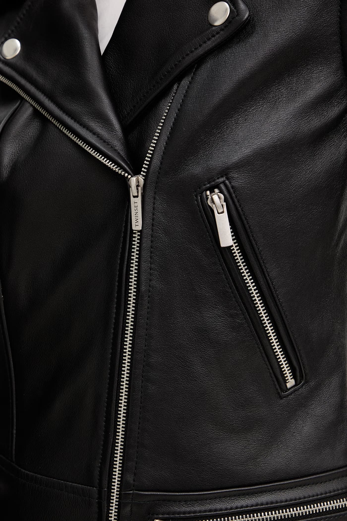 Женская кожаная косуха - фото 5