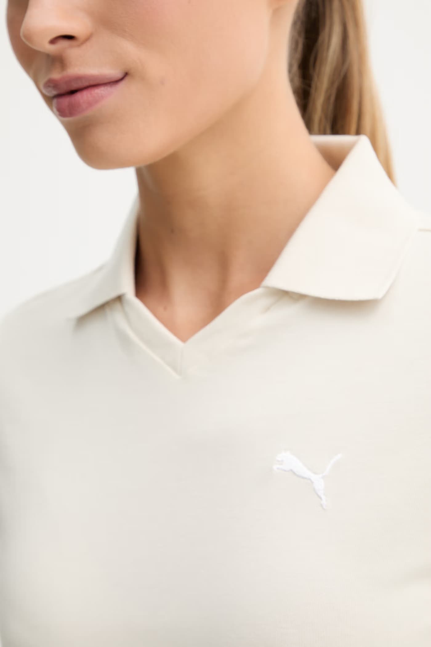 Женская рубашка-поло из хлопка с эластаном Baby Polo - фото 5