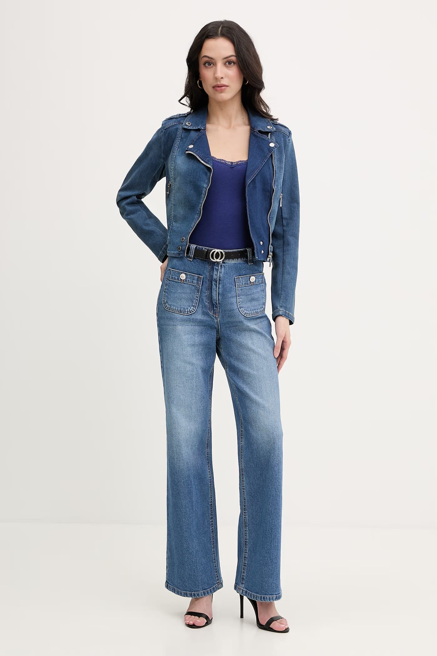 Женские прямые джинсы - фото 2