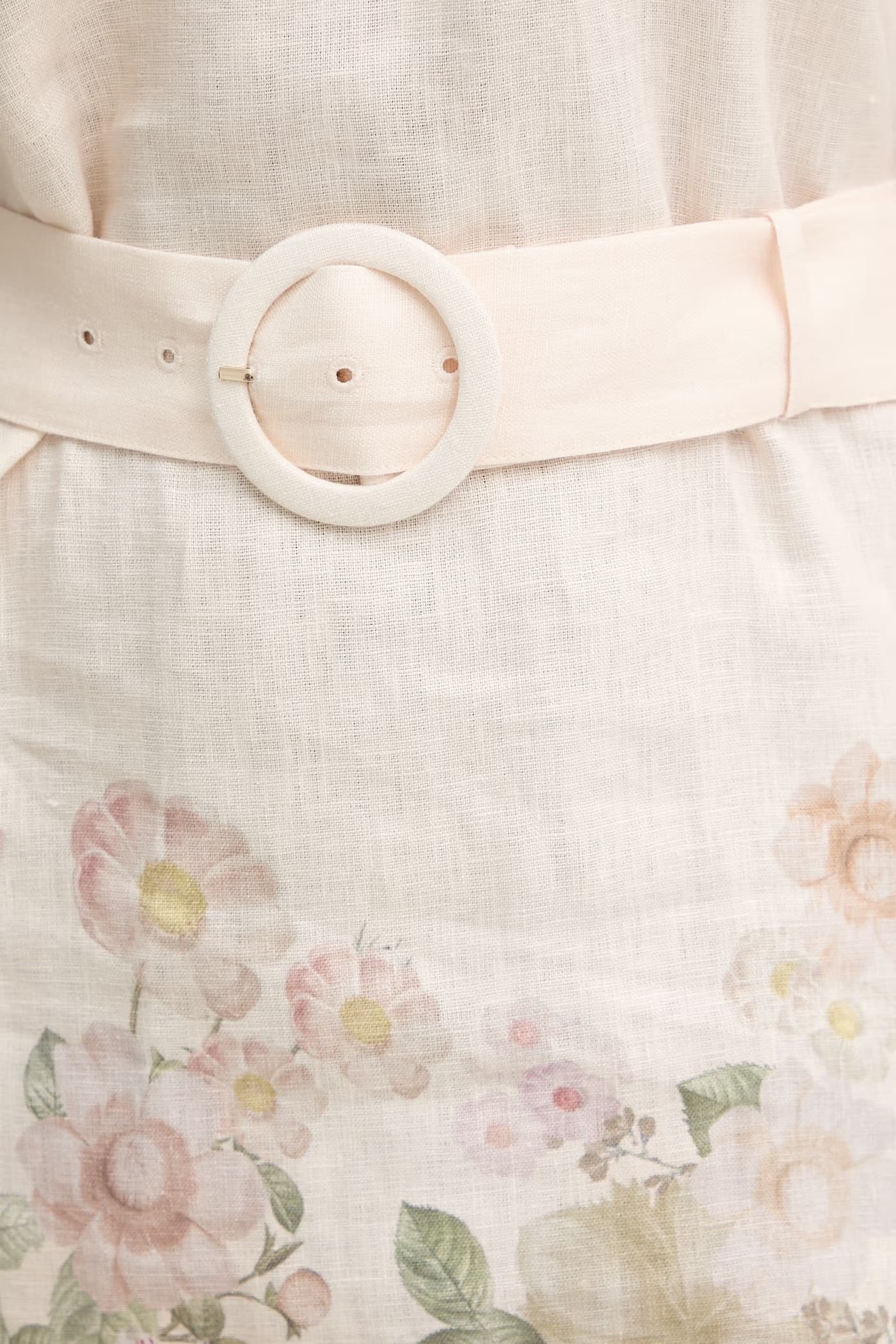 Льняное летнее платье - фото 9