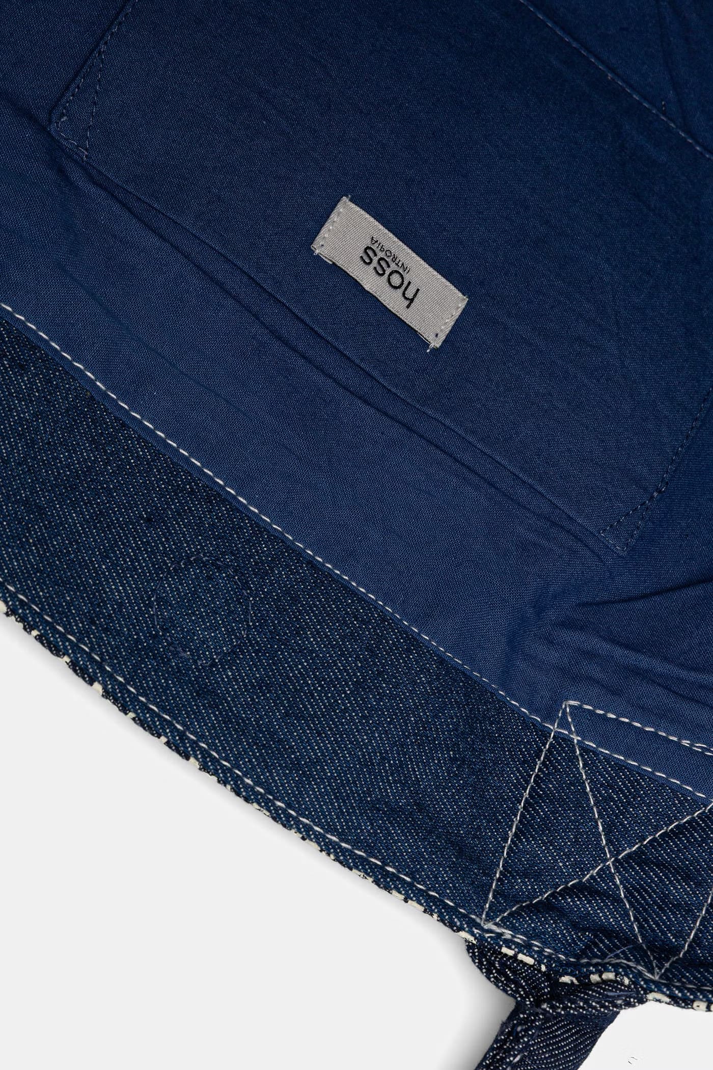 Женская джинсовая сумка-шоппер - фото 9