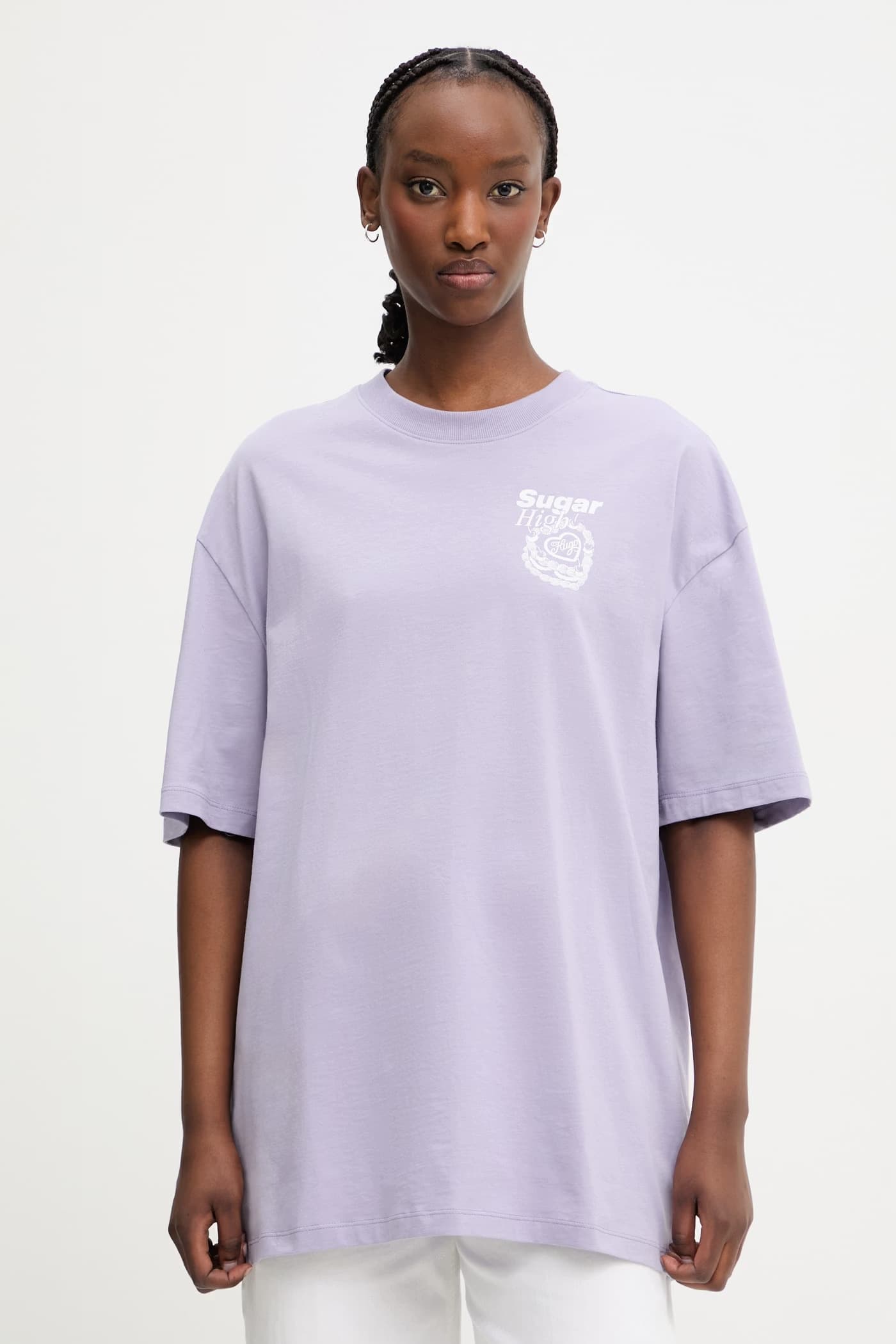 Женская хлопковая футболка Oversized_Tee_B - фото 3