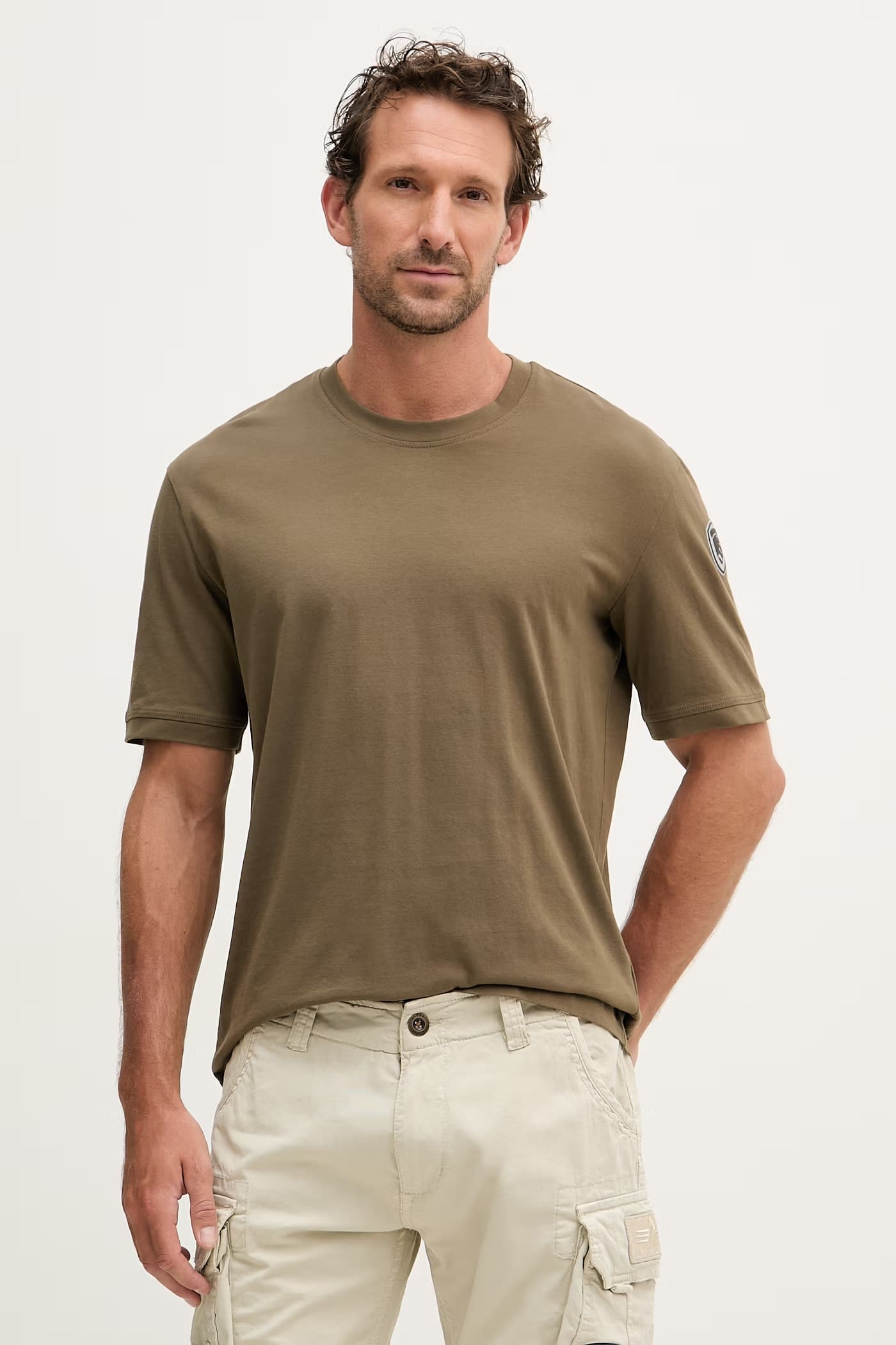 HANSON мужская футболка из хлопка