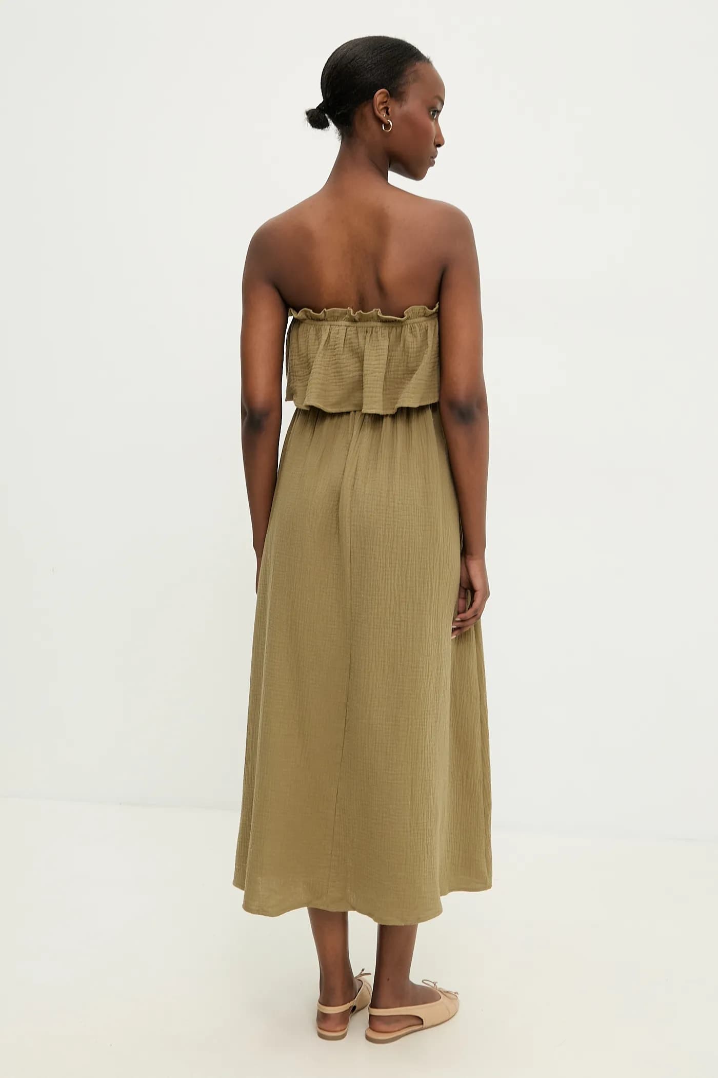 Хлопковое платье - фото 2