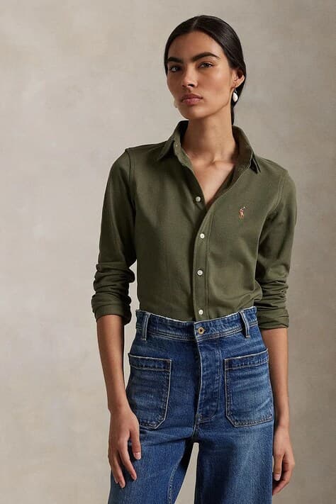 Хлопковая рубашка Polo Ralph Lauren