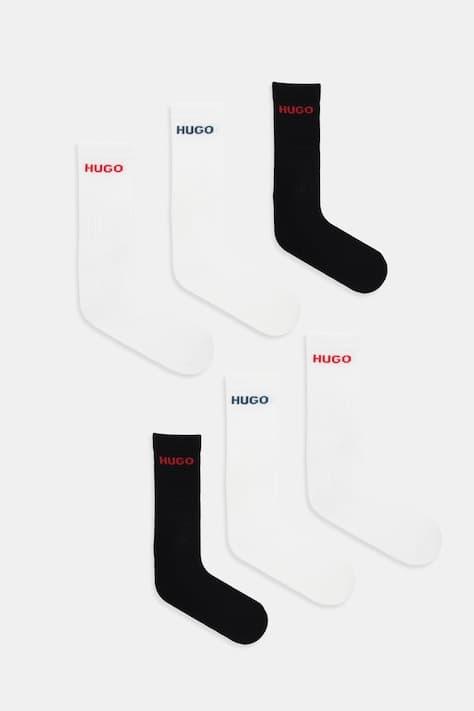 Носки HUGO 6P QS RIB LOGO CC, 6 шт.
