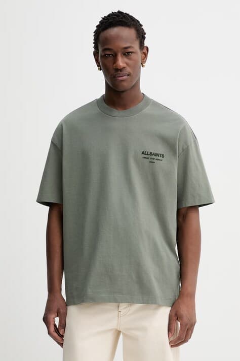 Хлопковая футболка AllSaints XANDER