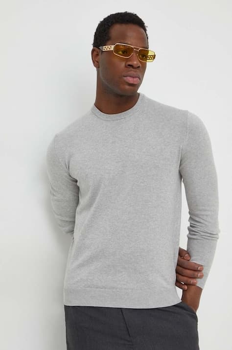 Хлопковый свитер United Colors of Benetton