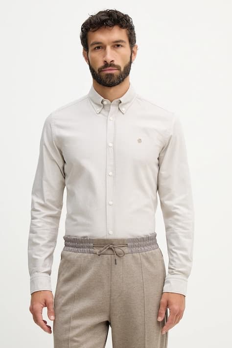 Хлопковая рубашка BOSS H-ROAN-BD-E-C1-261