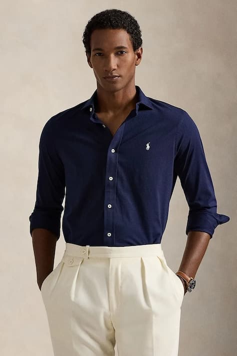 Хлопковая рубашка Polo Ralph Lauren