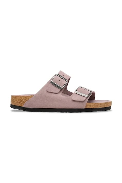 замшевые шлепанцы Birkenstock Arizona