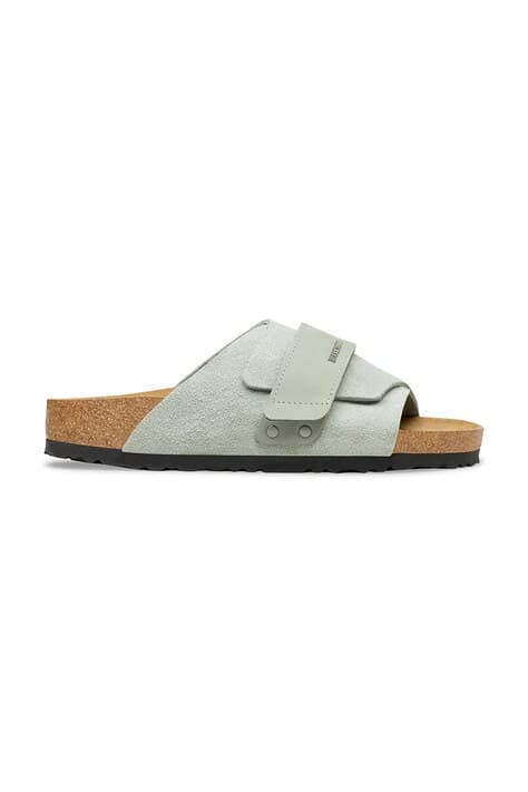 замшевые шлепанцы Birkenstock Kyoto