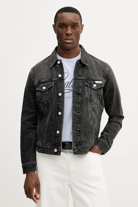 Хлопковая джинсовая куртка Calvin Klein Jeans